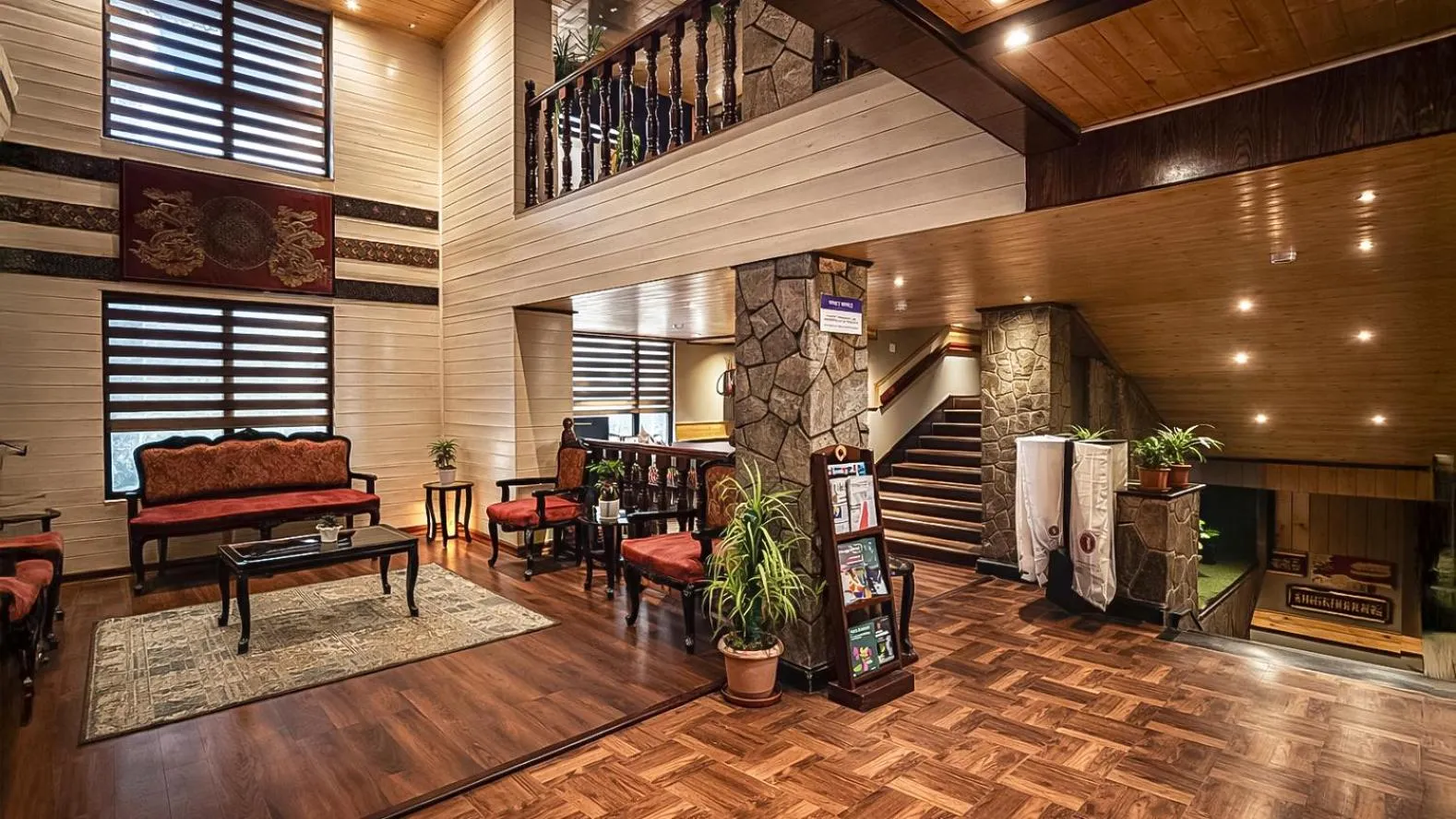 Lobby or reception in Yashshree Mall Road Darjeeling