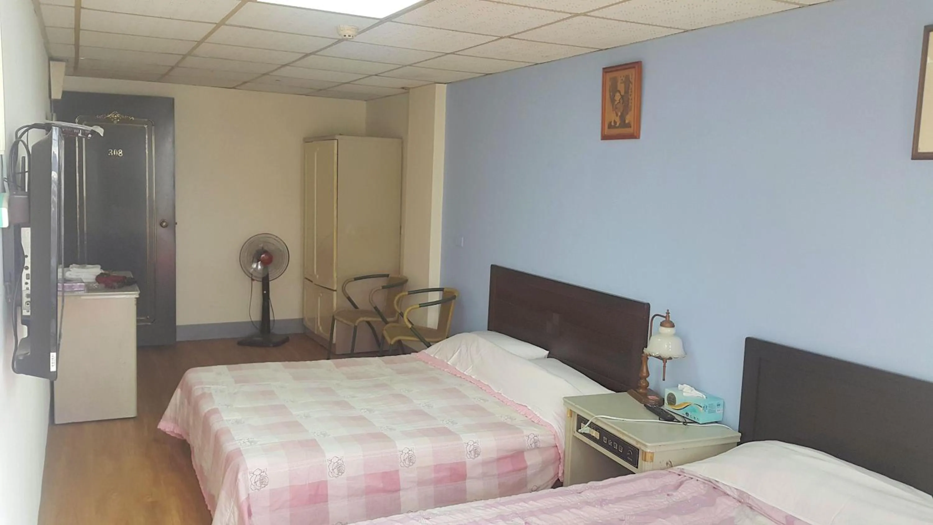 Bed in Fu Da Guest House