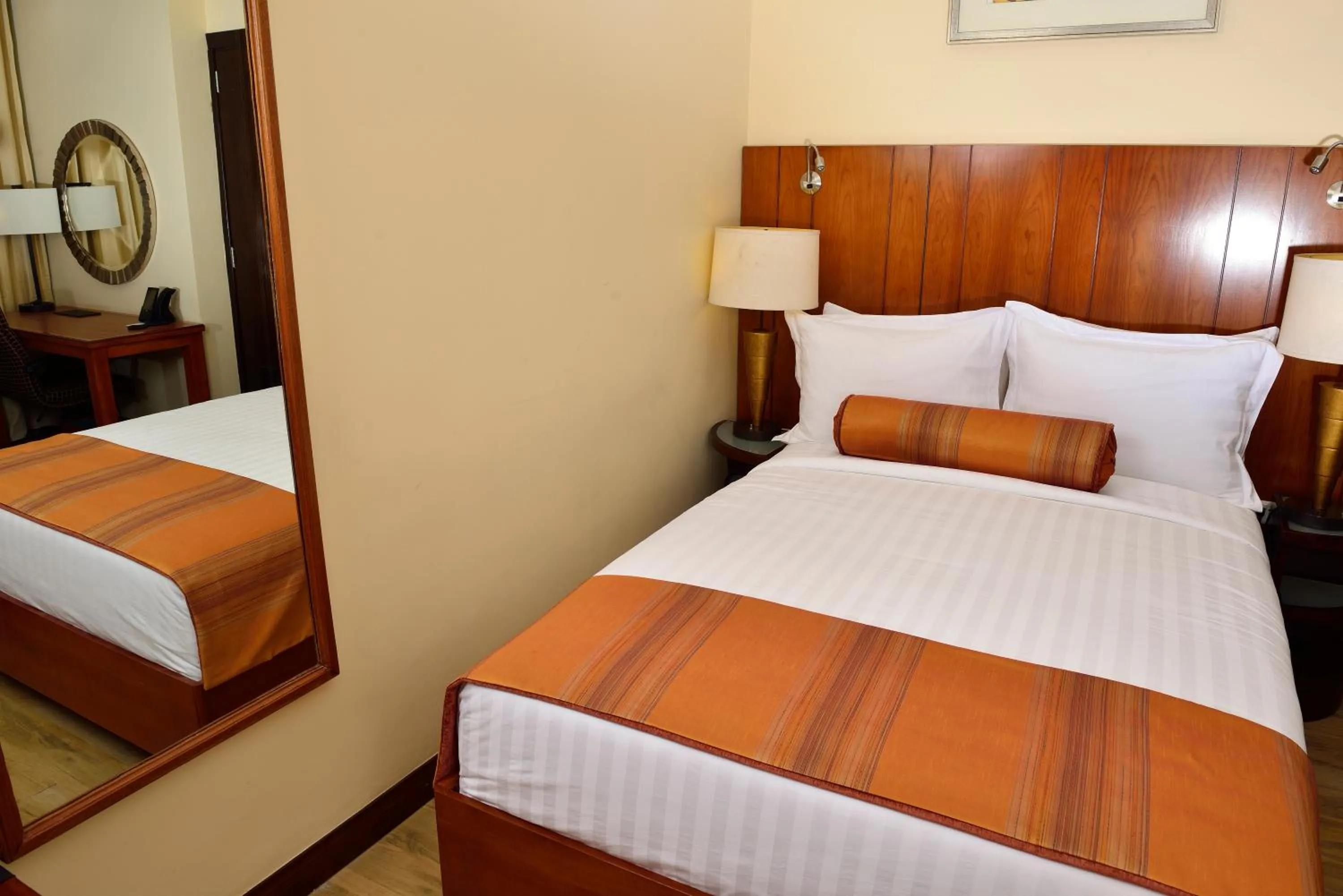 Bed in The HUB Hotel