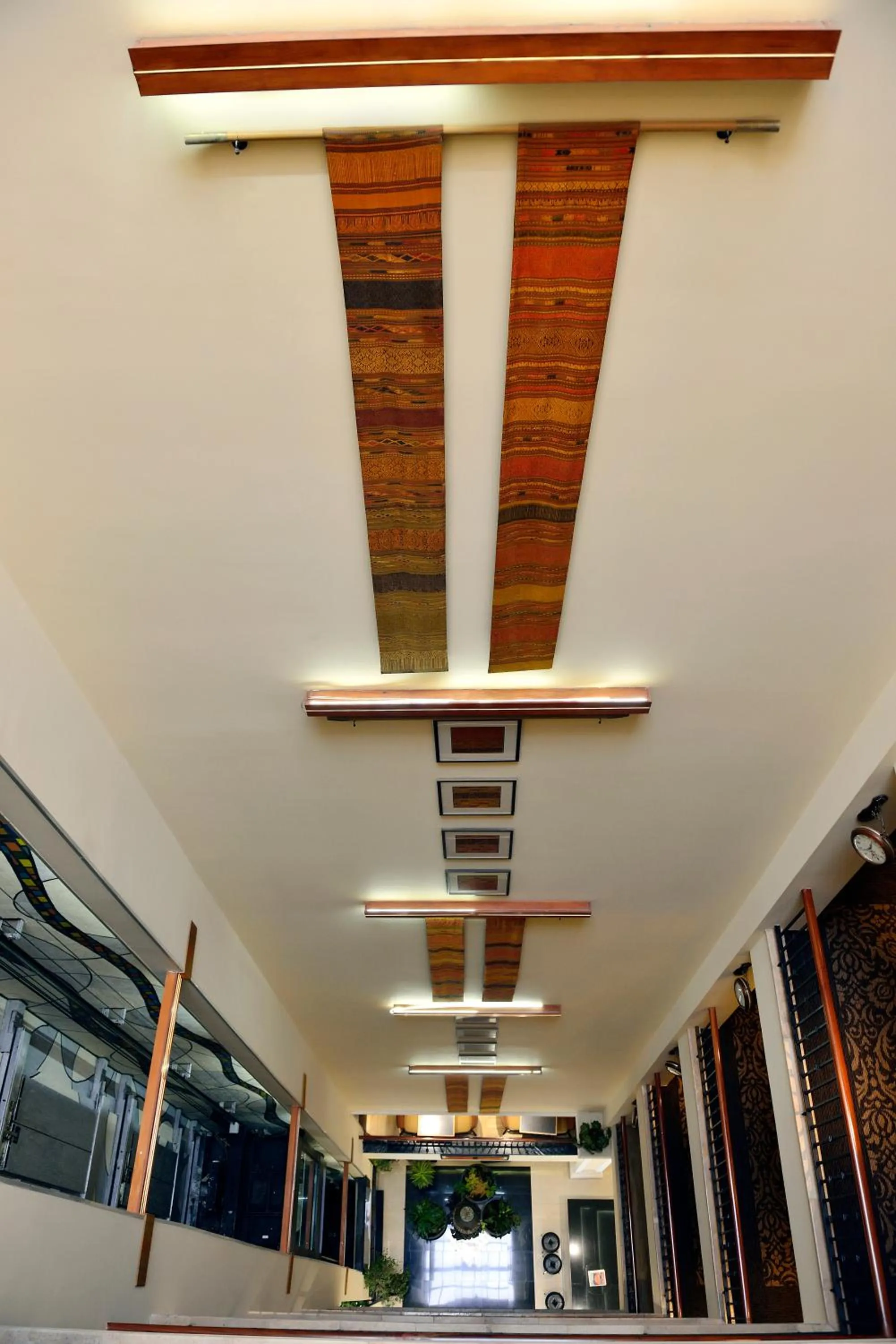 Decorative detail in The HUB Hotel