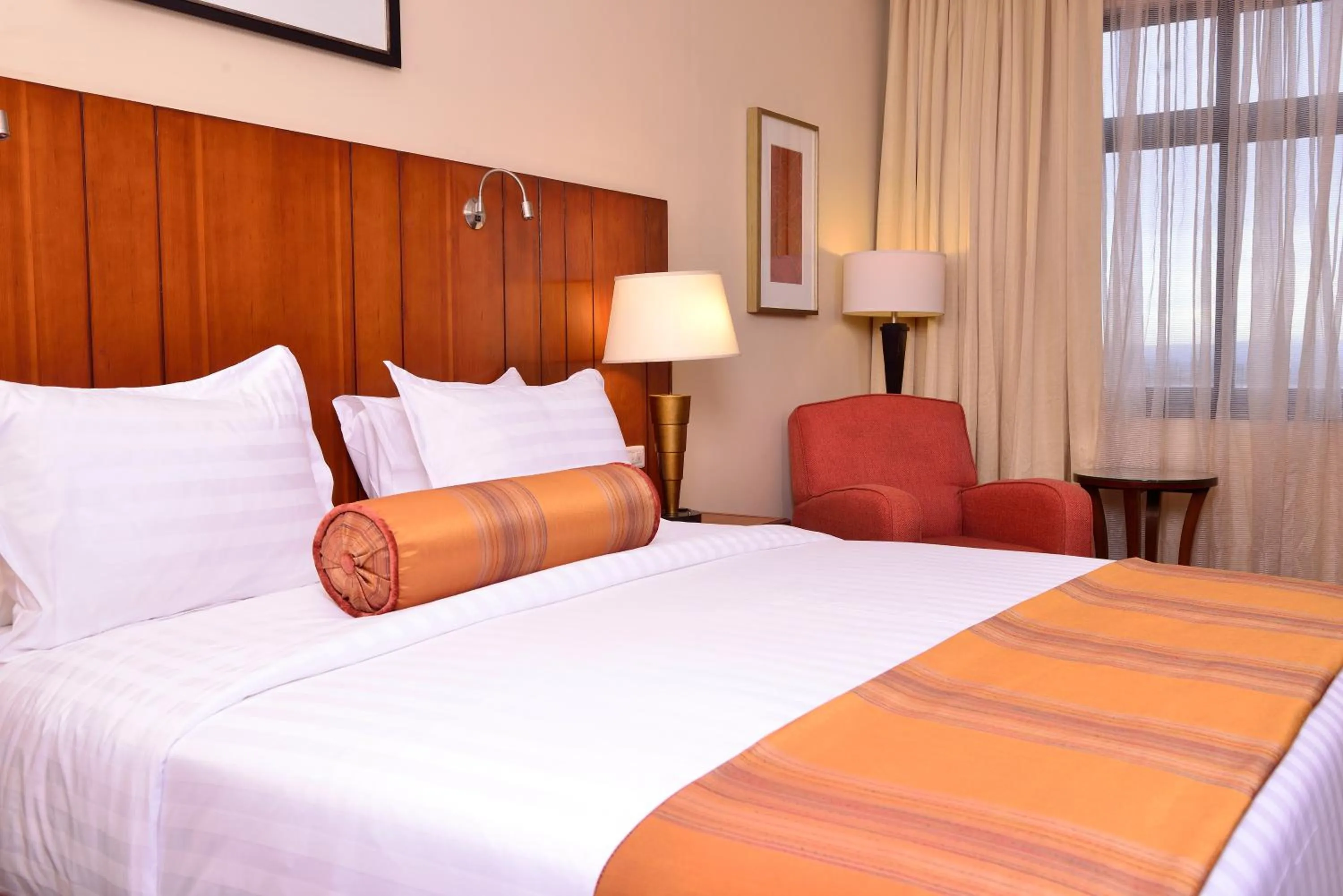 Bed in The HUB Hotel