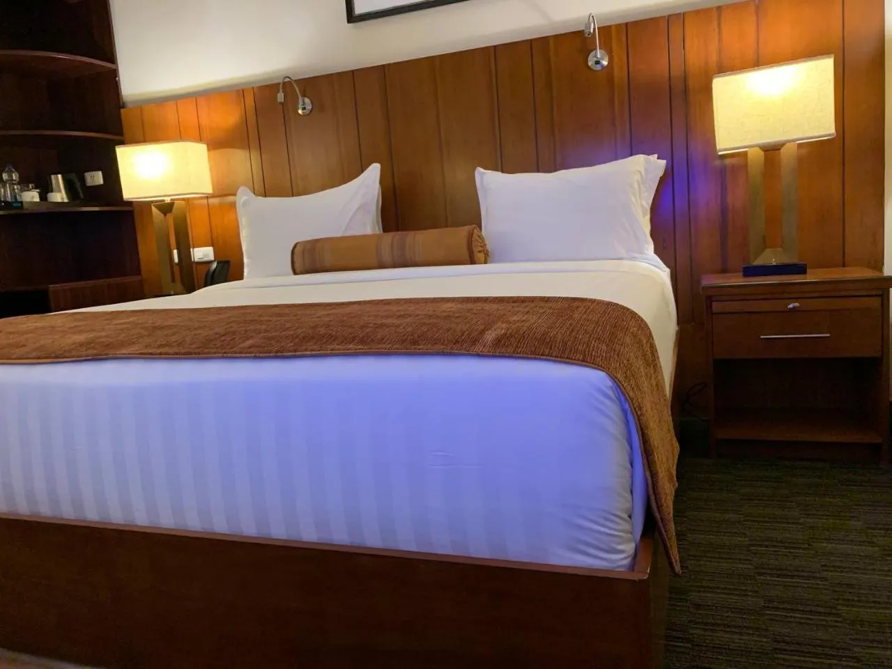 Bed in The HUB Hotel