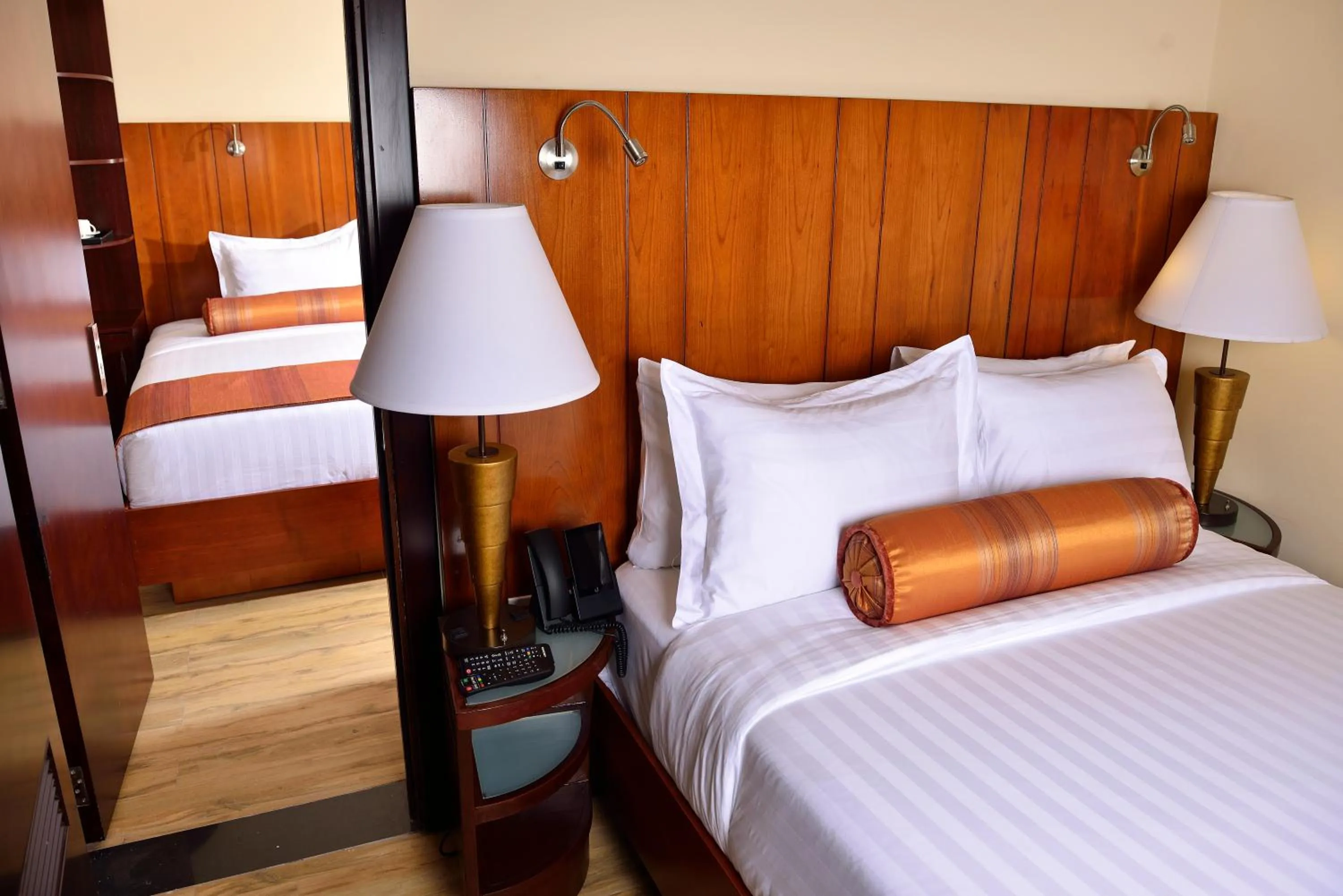 Bed in The HUB Hotel