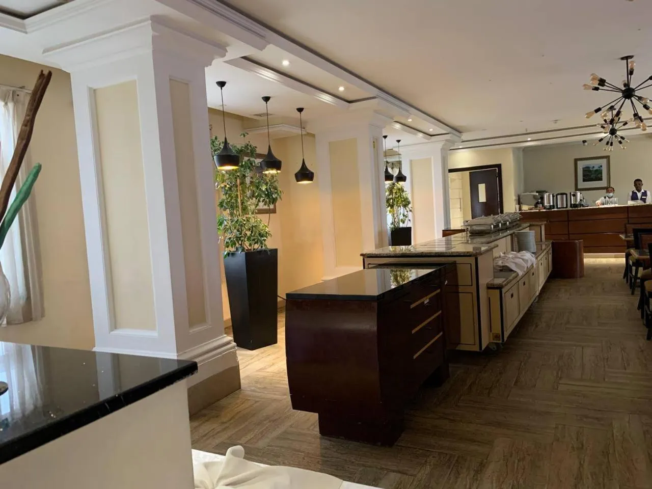 Buffet breakfast in The HUB Hotel