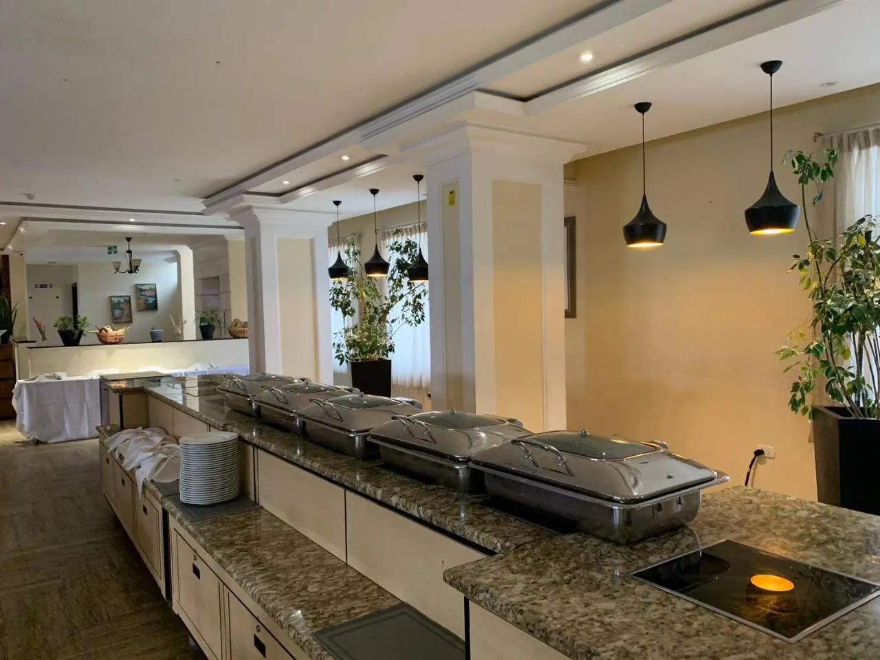 Kitchen or kitchenette in The HUB Hotel