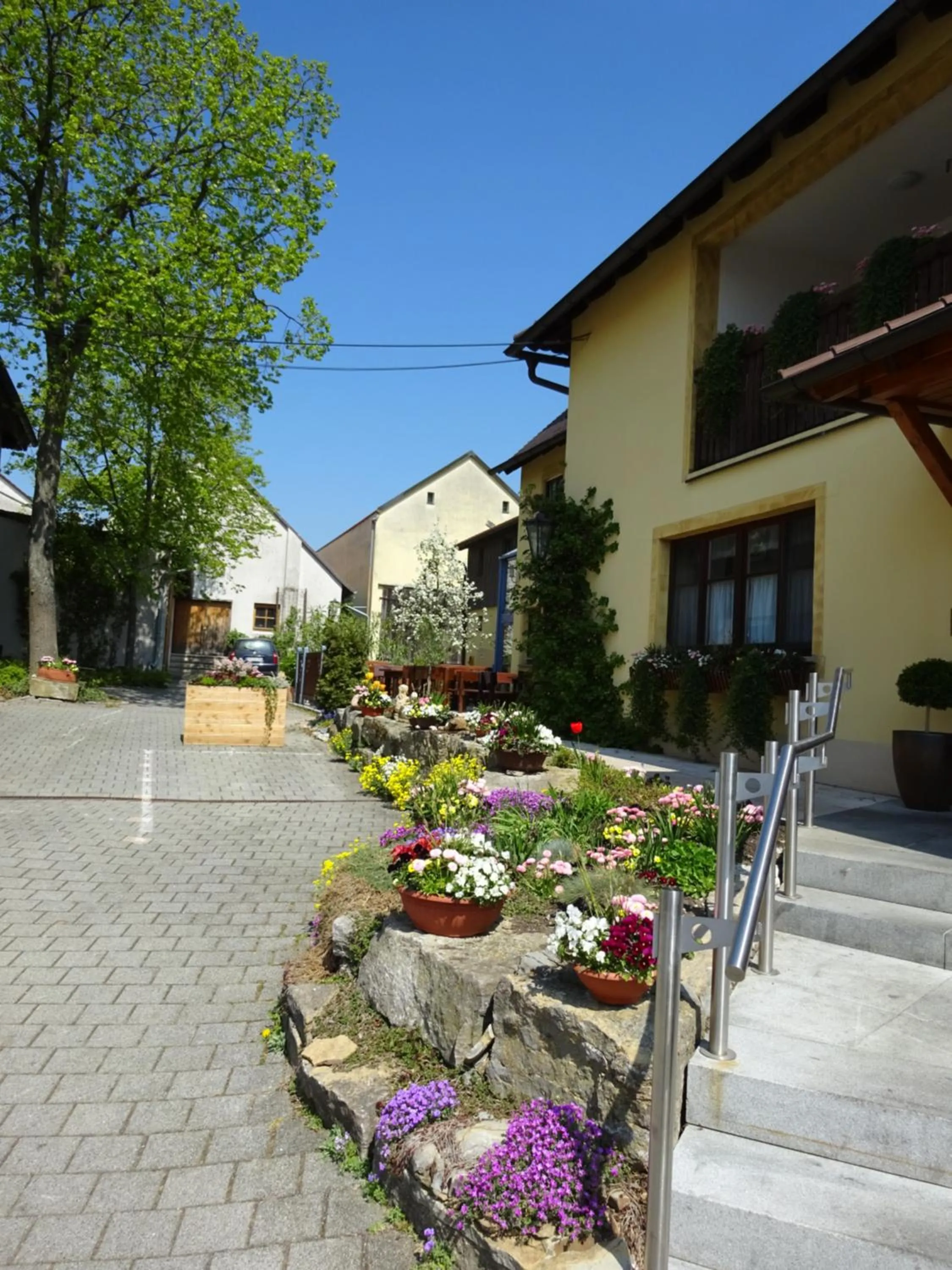 Patio in Landgasthof Zehner