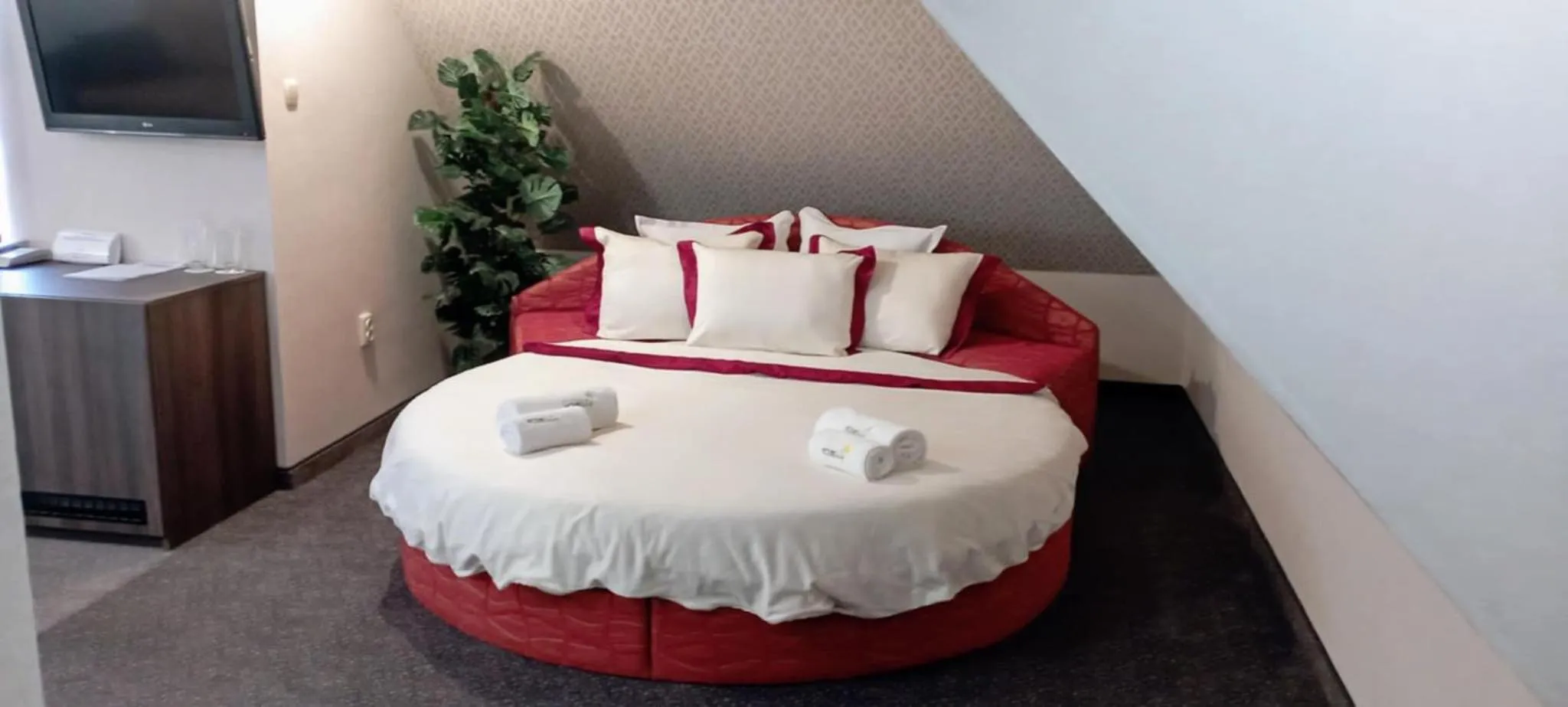 View (from property/room), Bed in Vitoshko Lale Hotel