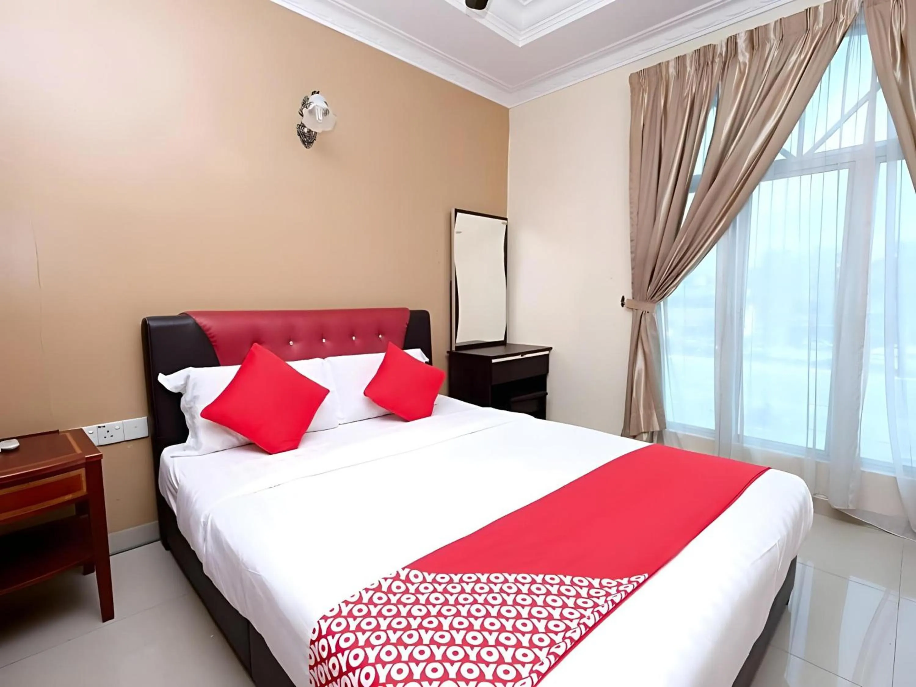 Photo of the whole room, Bed in Hotel O Ayuni Hotel