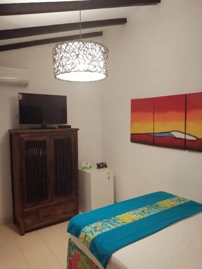 Bed in Hotel San Antonio del Cerro