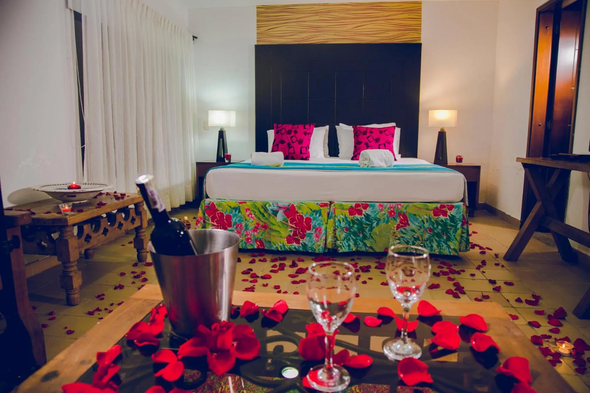 Bed in Hotel San Antonio del Cerro