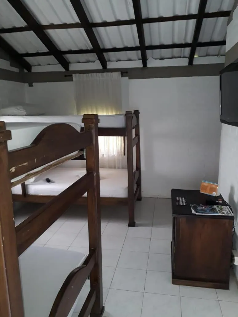 Bed in Hotel San Antonio del Cerro