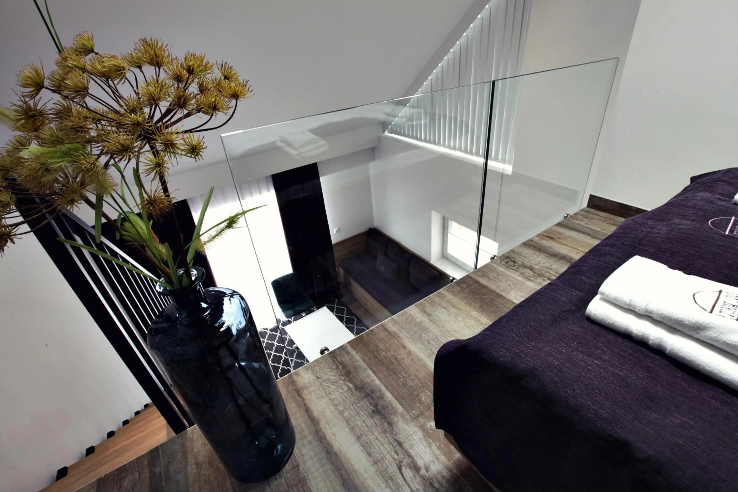 Bedroom, Bed in Apartments The Art House