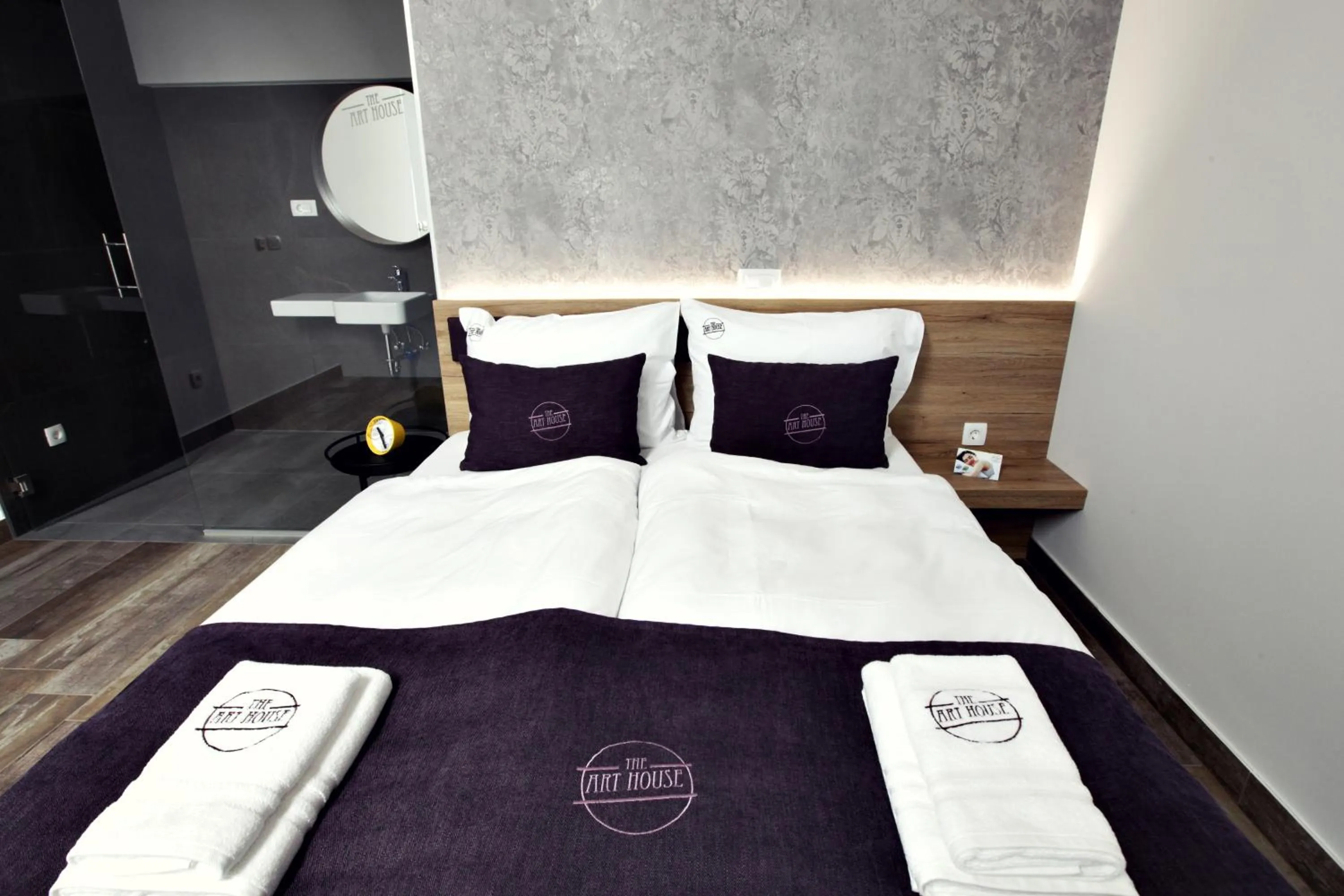 Bedroom, Bed in Apartments The Art House