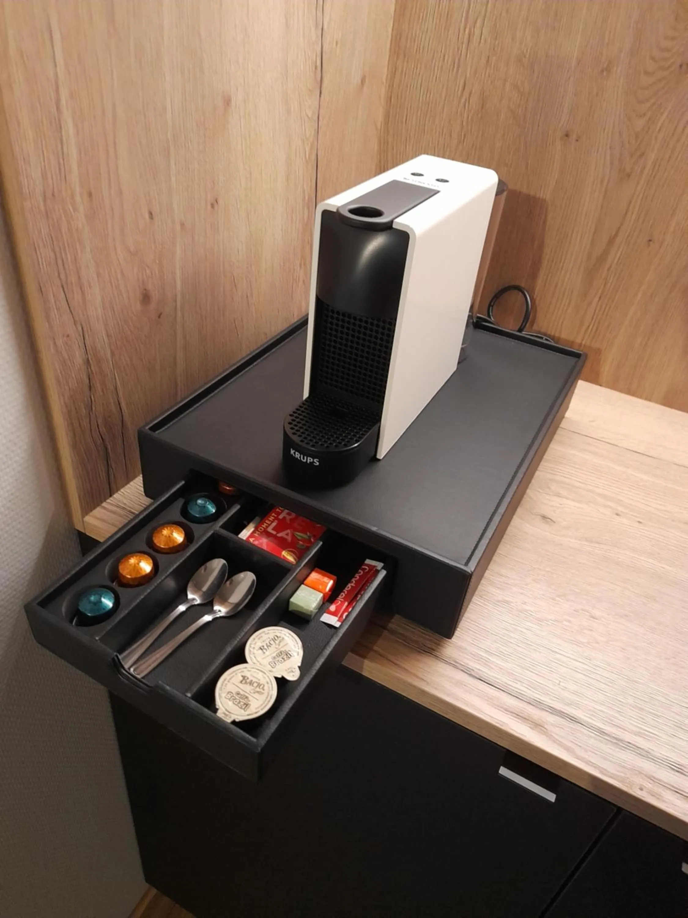 Coffee/tea facilities in B&B De Floreffe