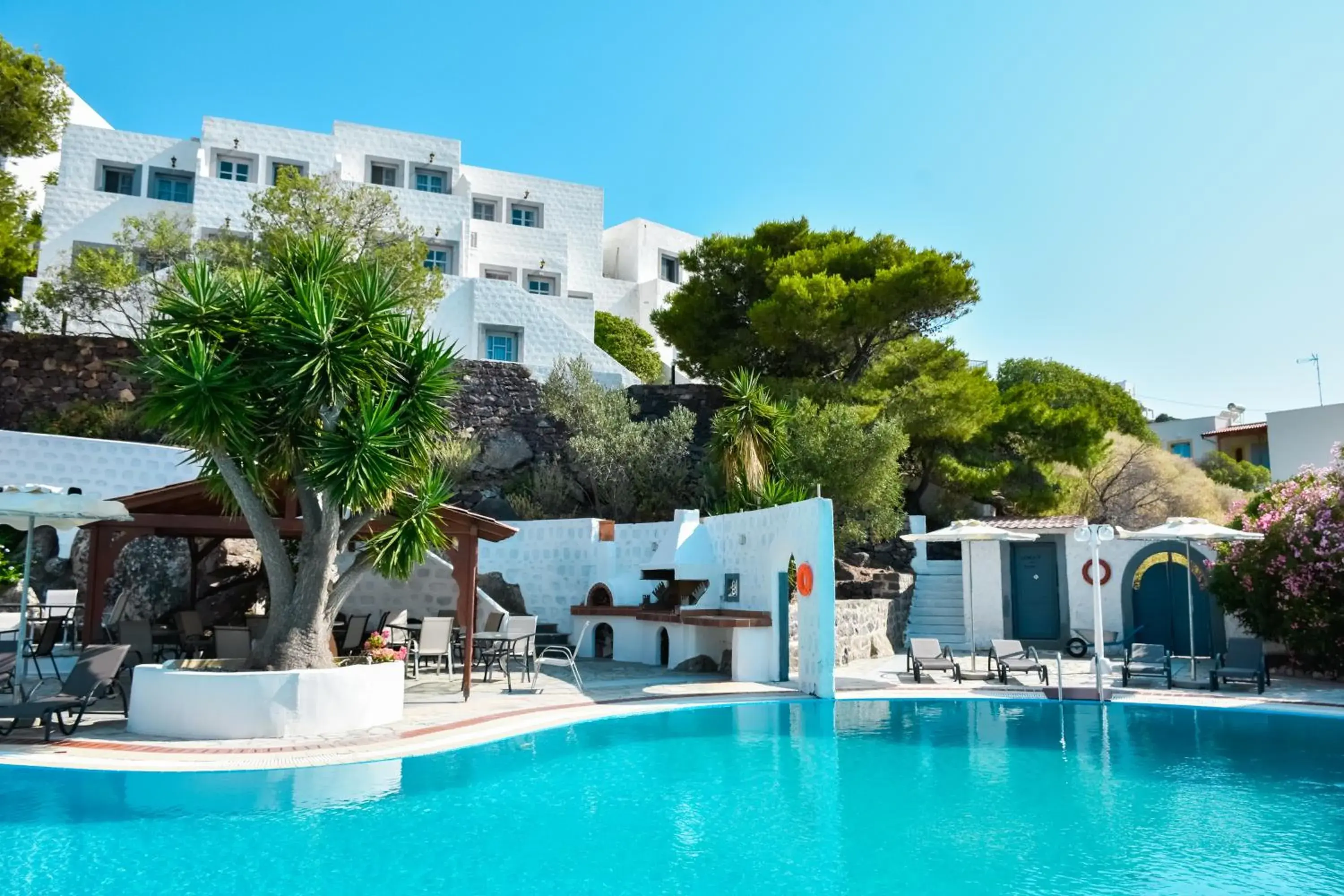 Swimming pool in Anamar Patmos Swimming pool in Anamar Patmos
