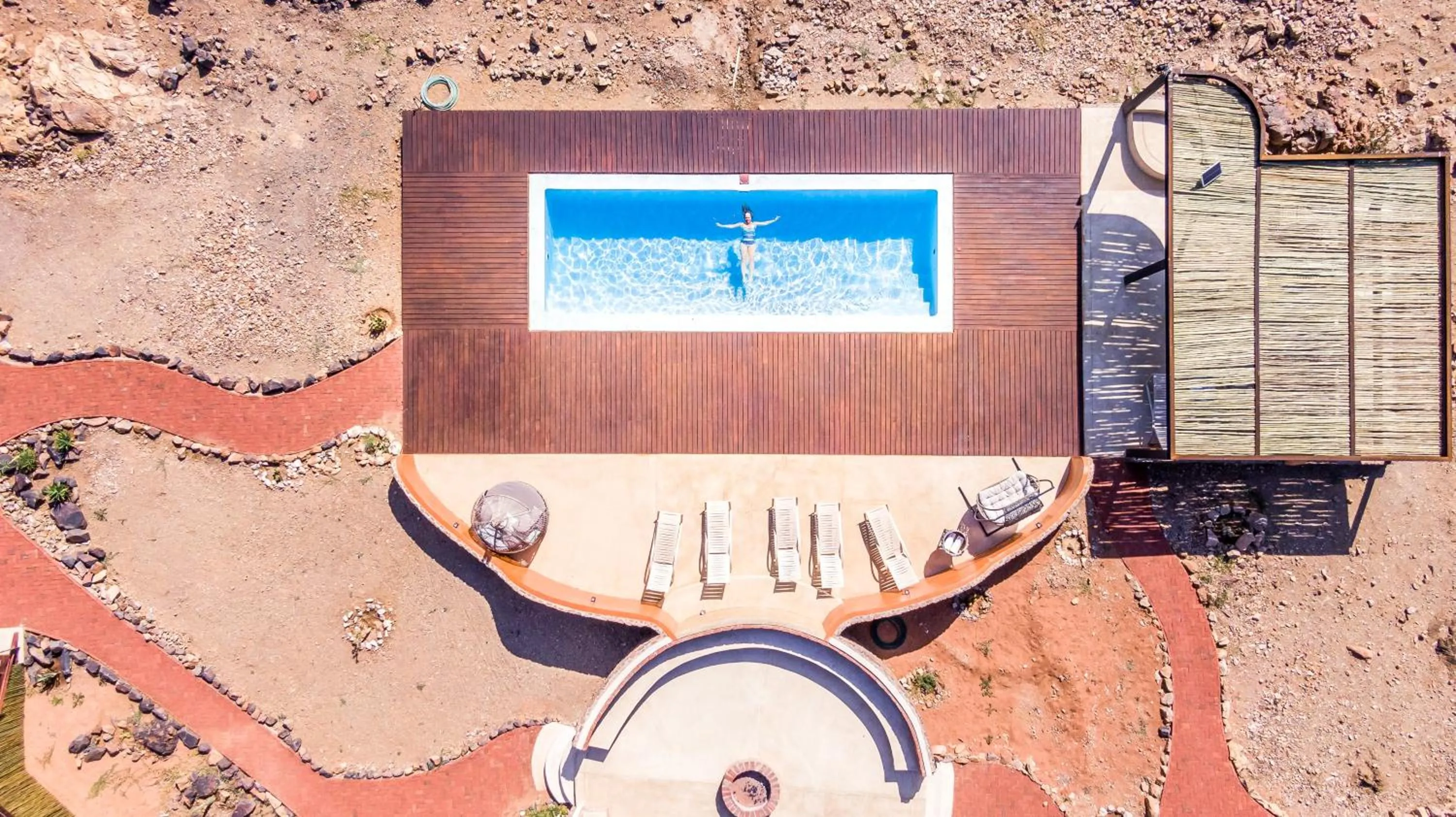 Bird's eye view in Desert Hills Lodge