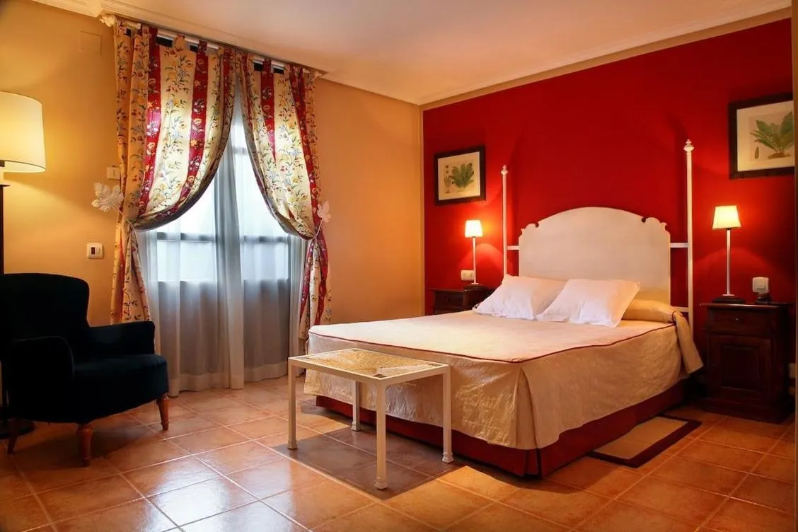 Property building, Bed in Hostería de Guara