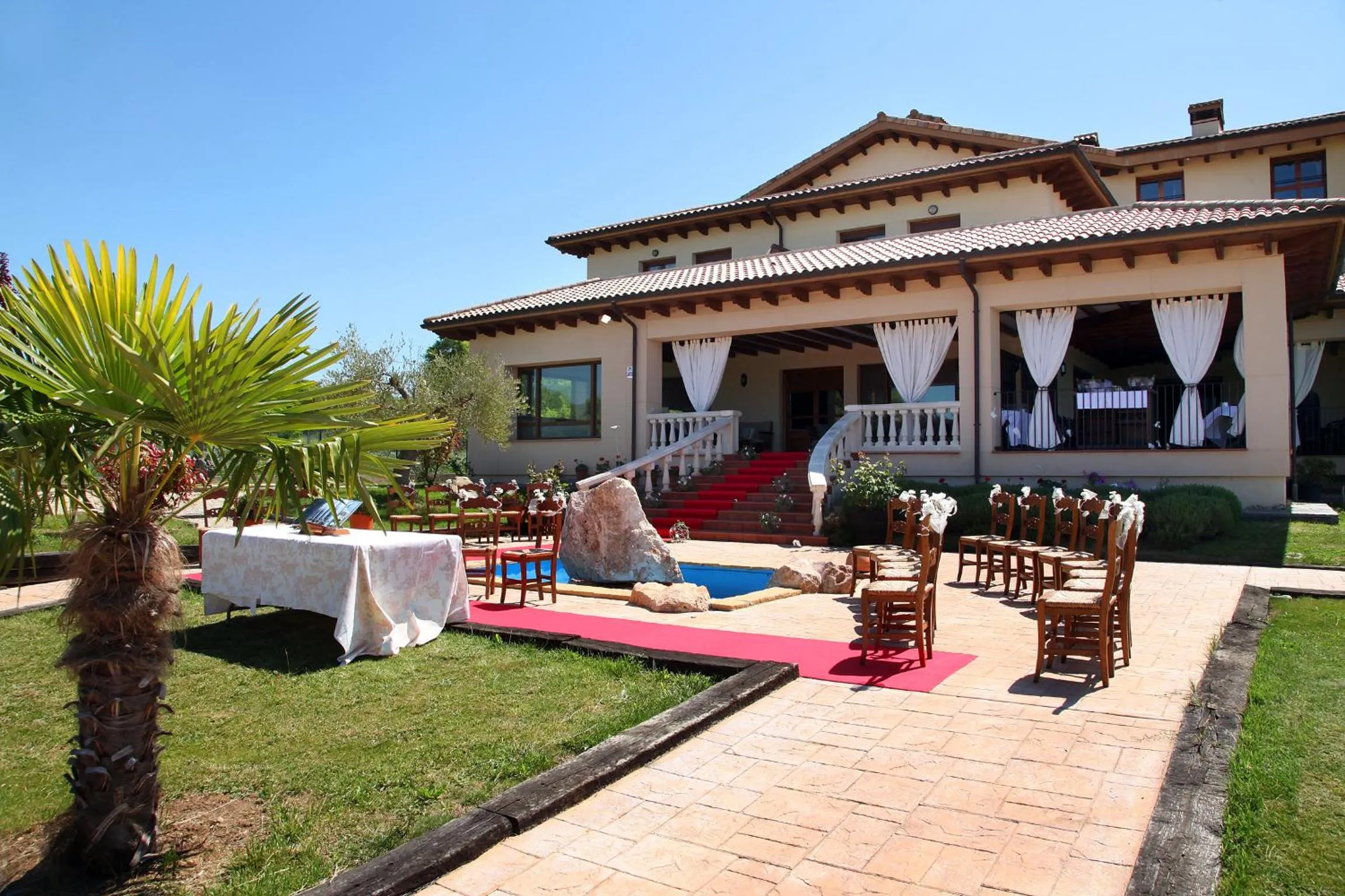 Balcony/Terrace in Hostería de Guara