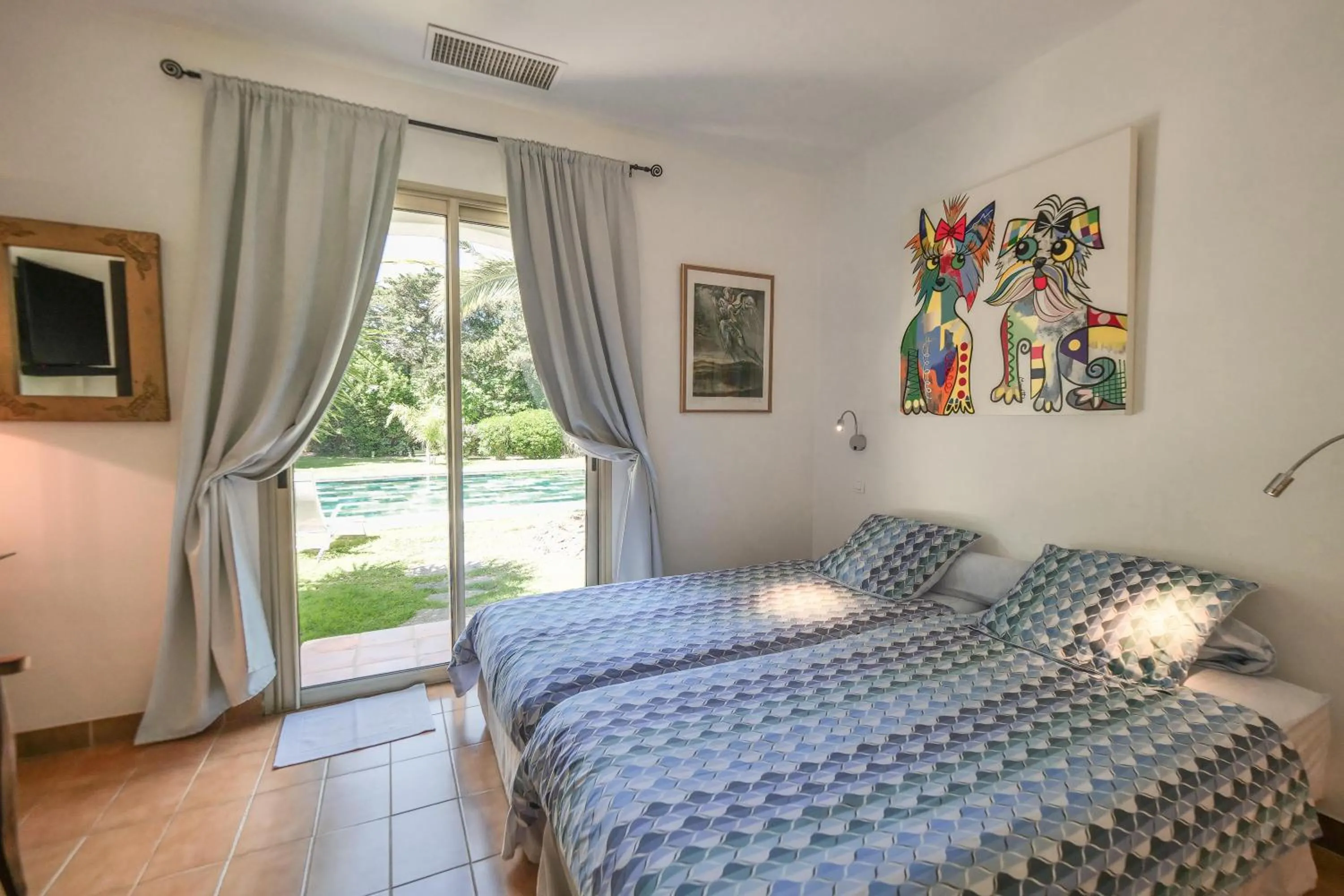 Bedroom, Bed in Villa Alizée B&B