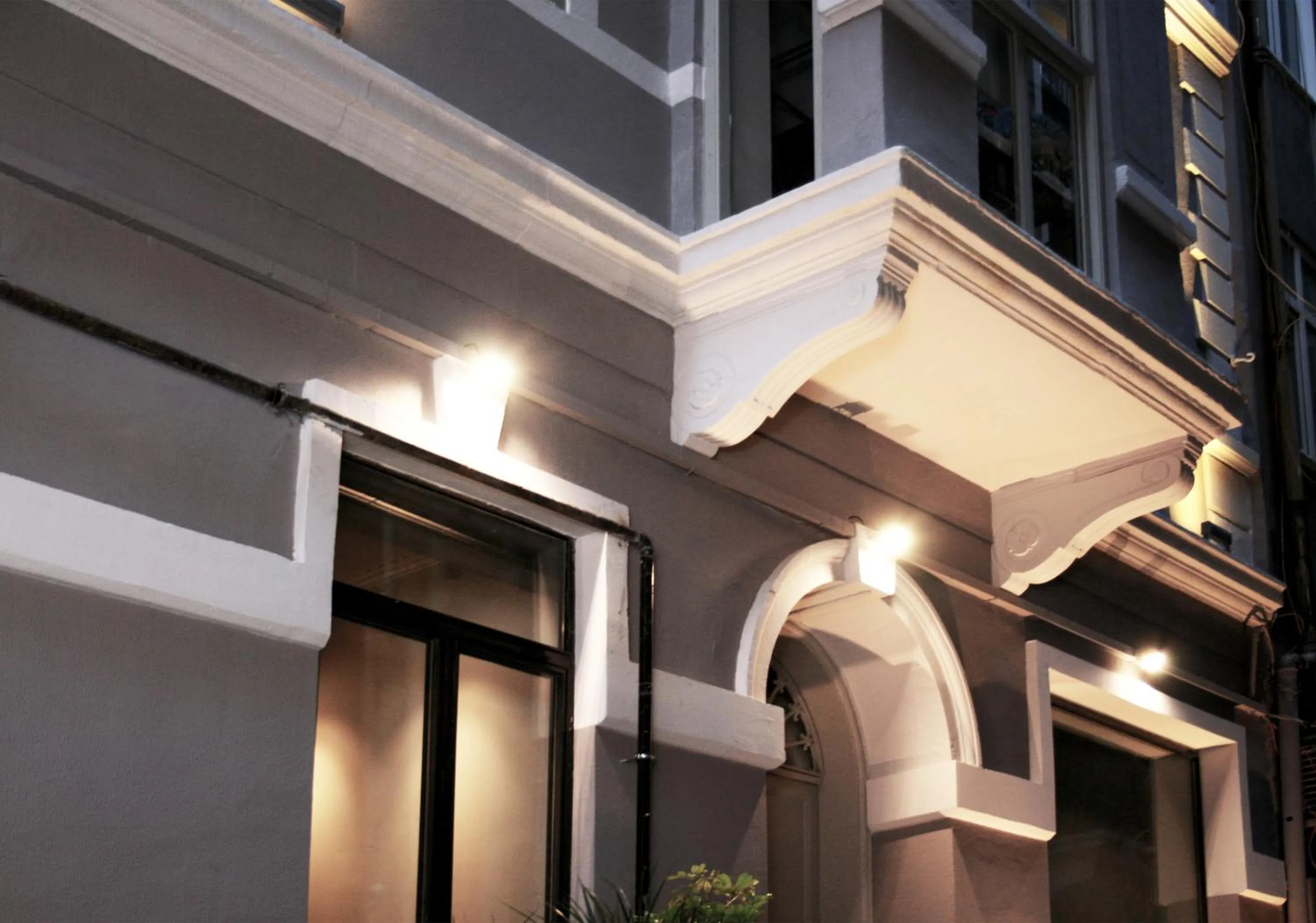 Facade/entrance in HAUS Galata