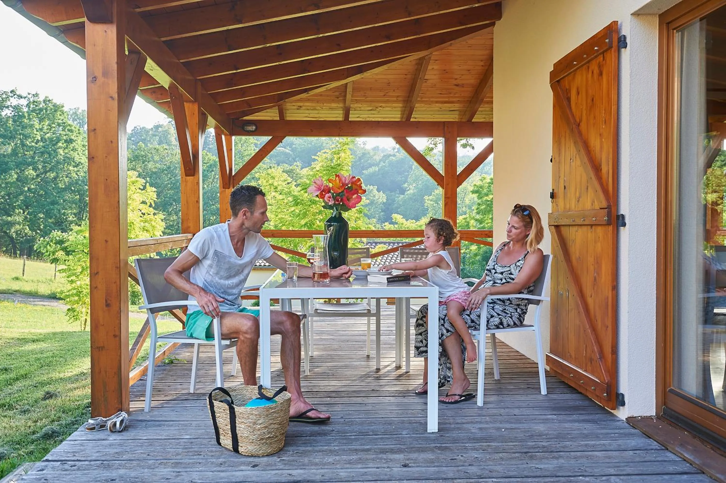 Patio in Village de Montmarsis