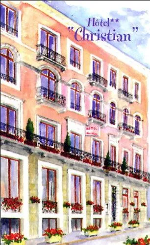 Property logo or sign in Hotel Christian