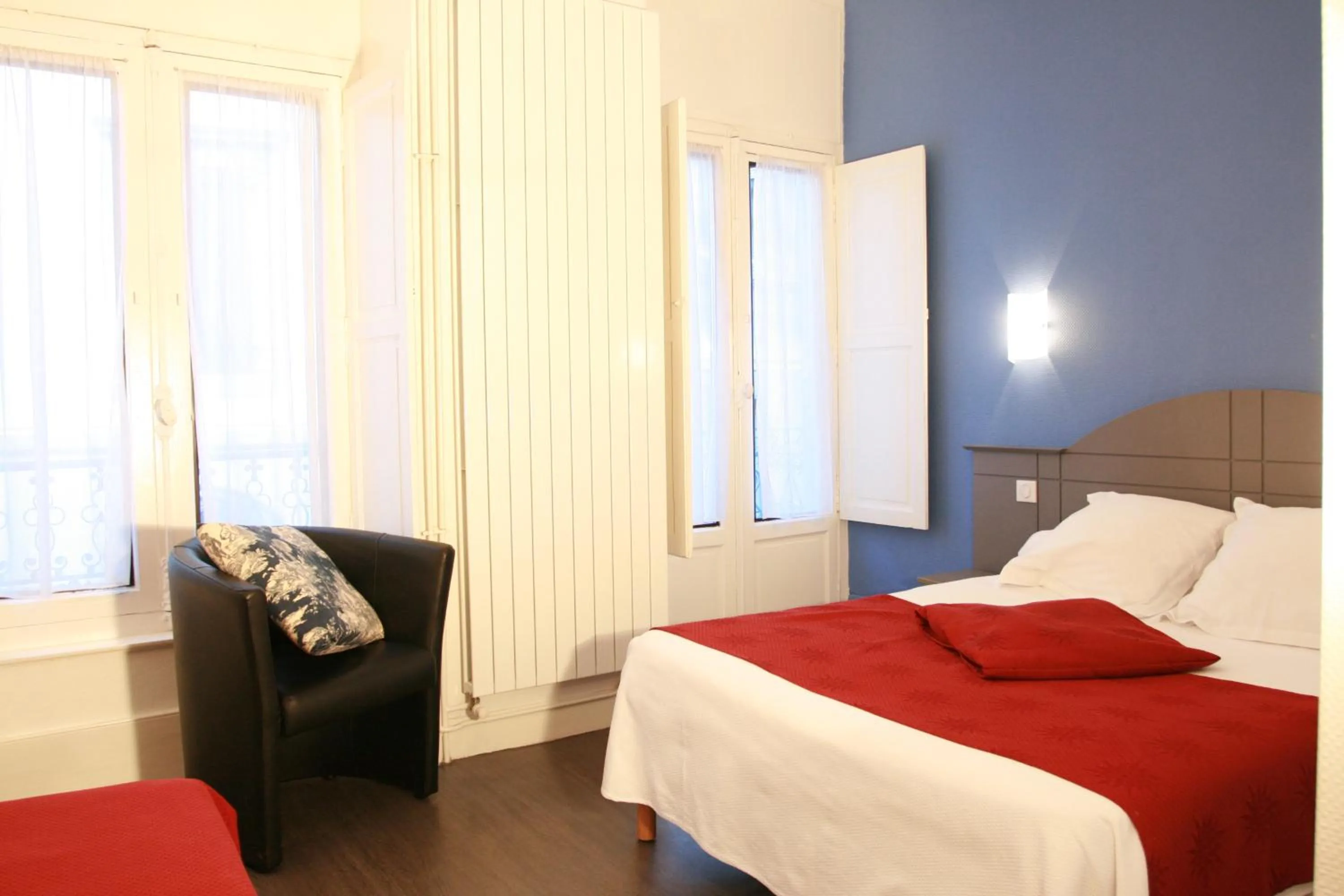 Bed in Hotel Christian