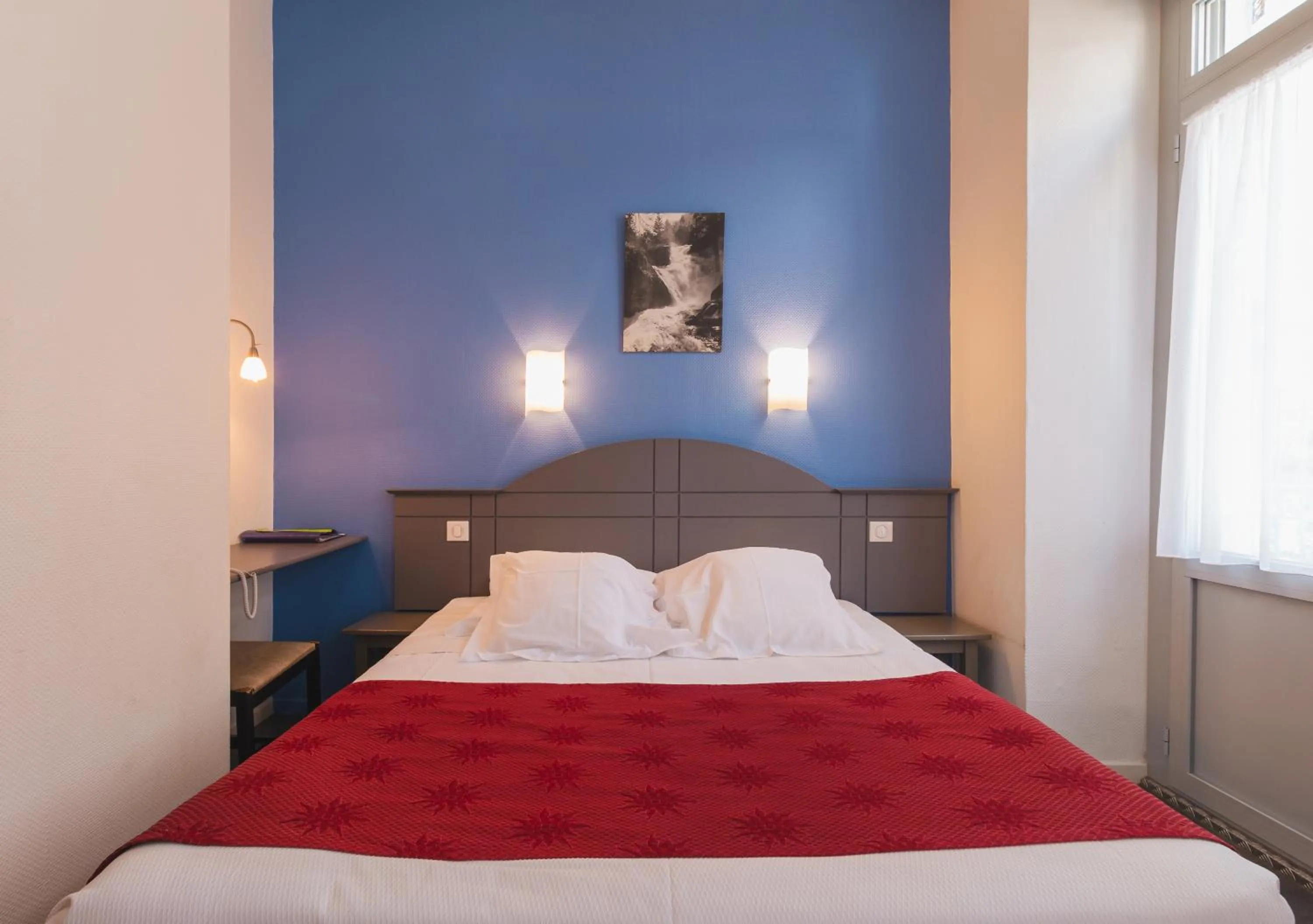 Bed in Hotel Christian