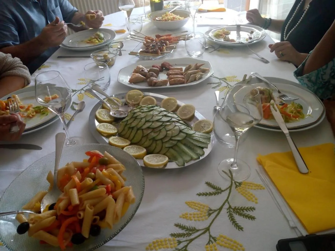 Dinner in Chambres d'hôtes près de Disney