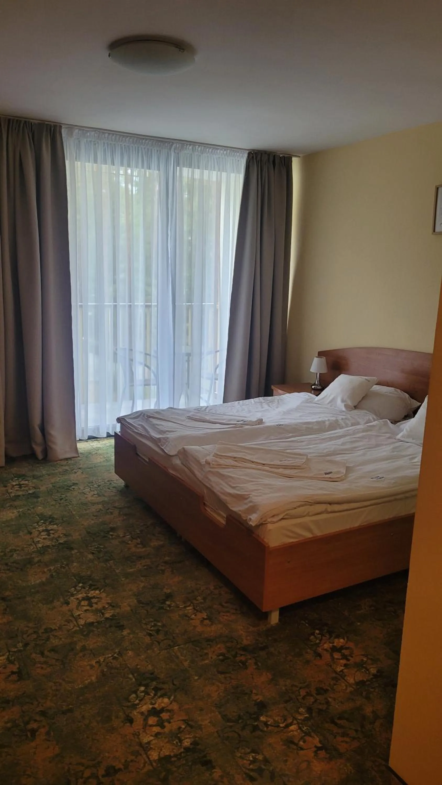 Bed in Ośrodek Wypoczynkowy Wielki Błękit