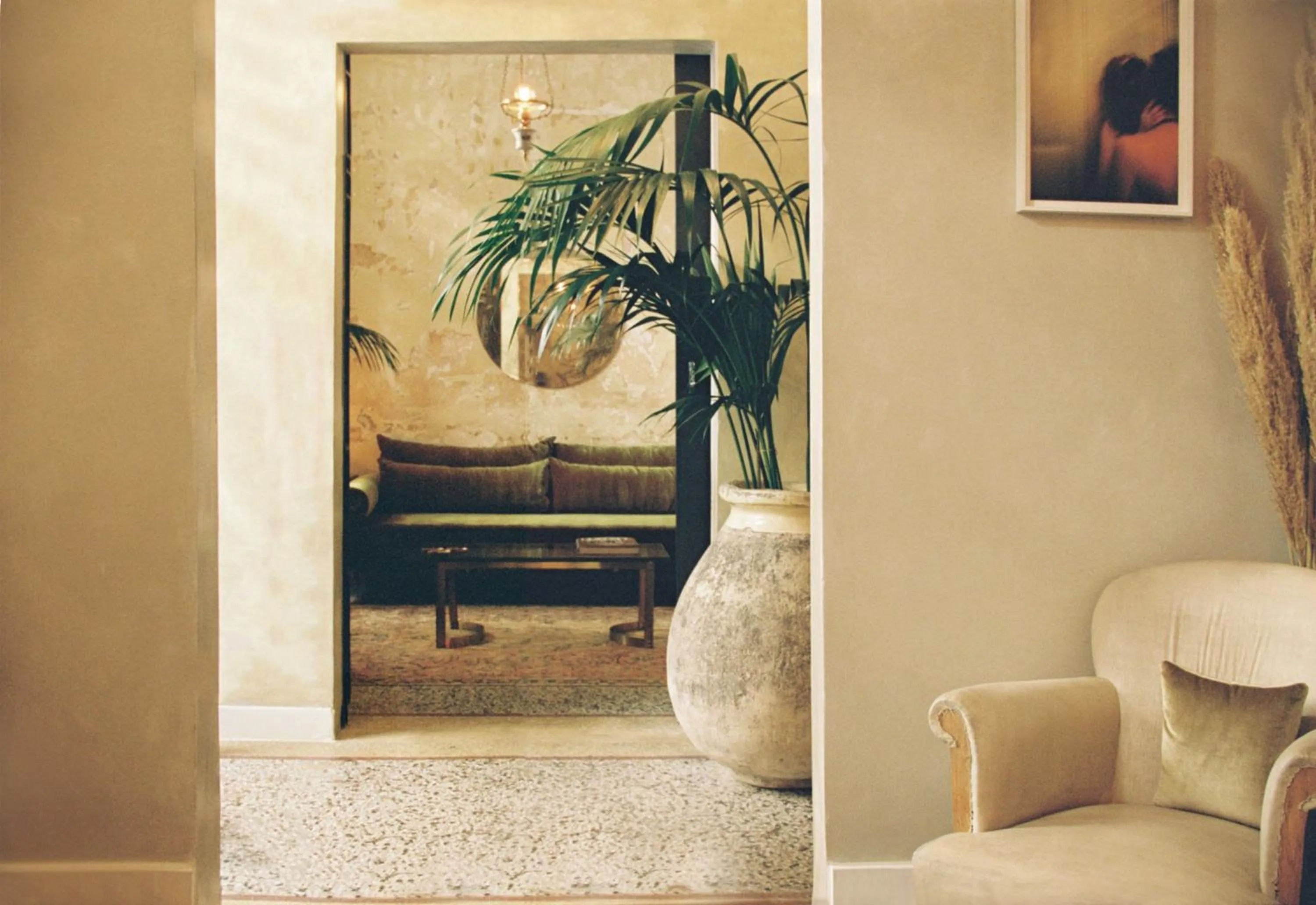 Living room in Shila Athens