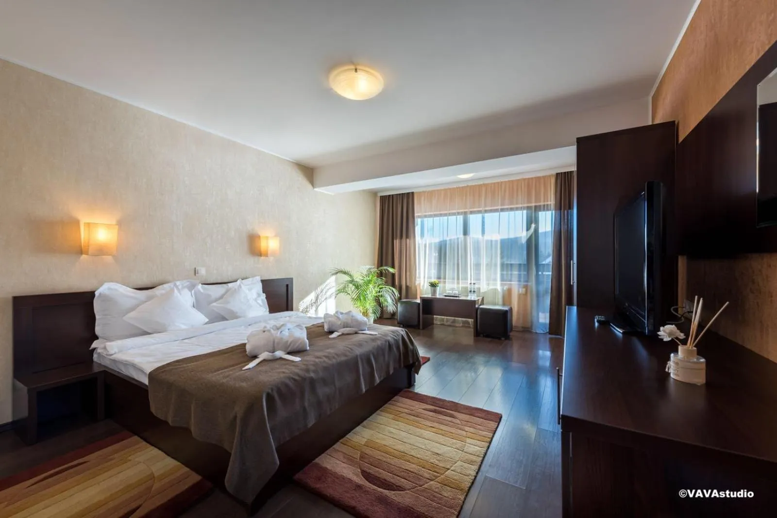 Photo of the whole room, Bed in Vila Hera Luxury