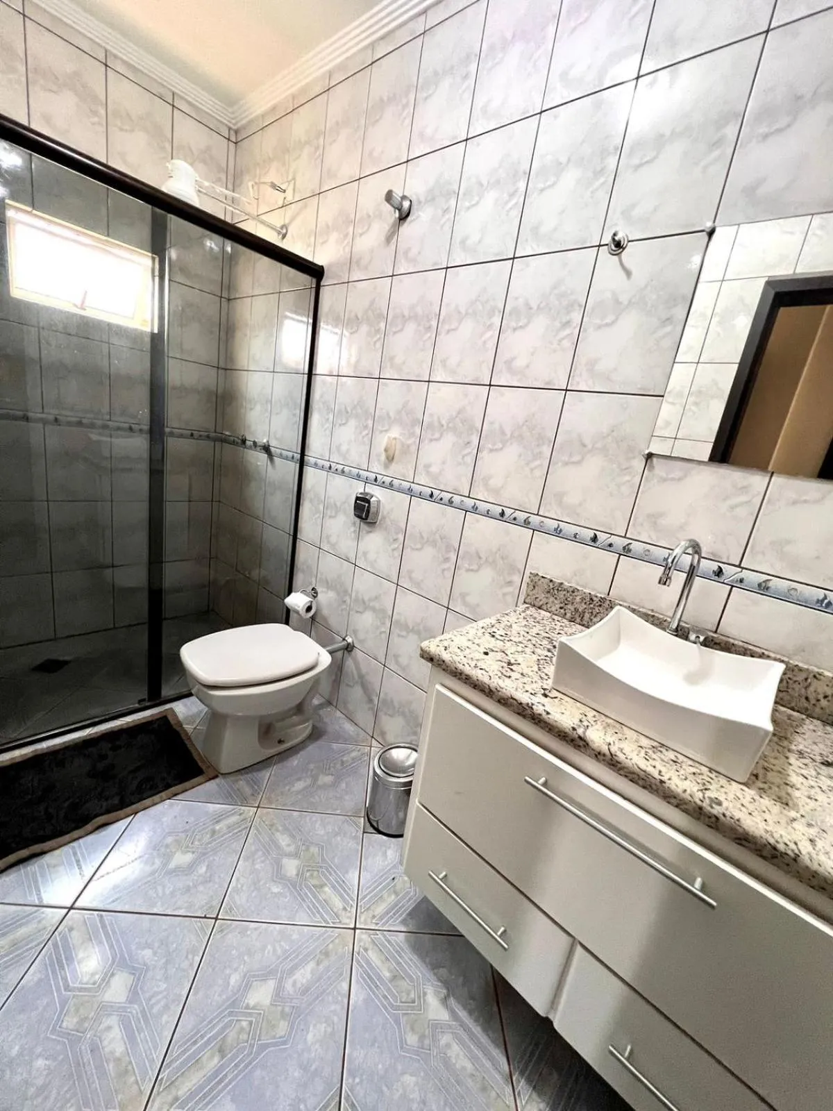Shower in Casa Aconchegante no Centro de Foz do Iguaçu