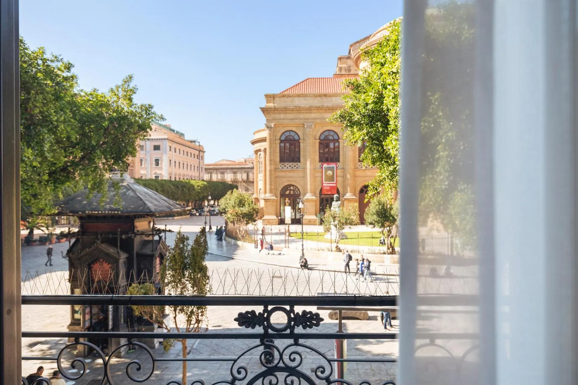 City view in Palazzo Sovrana Serviced Luxury Apartments