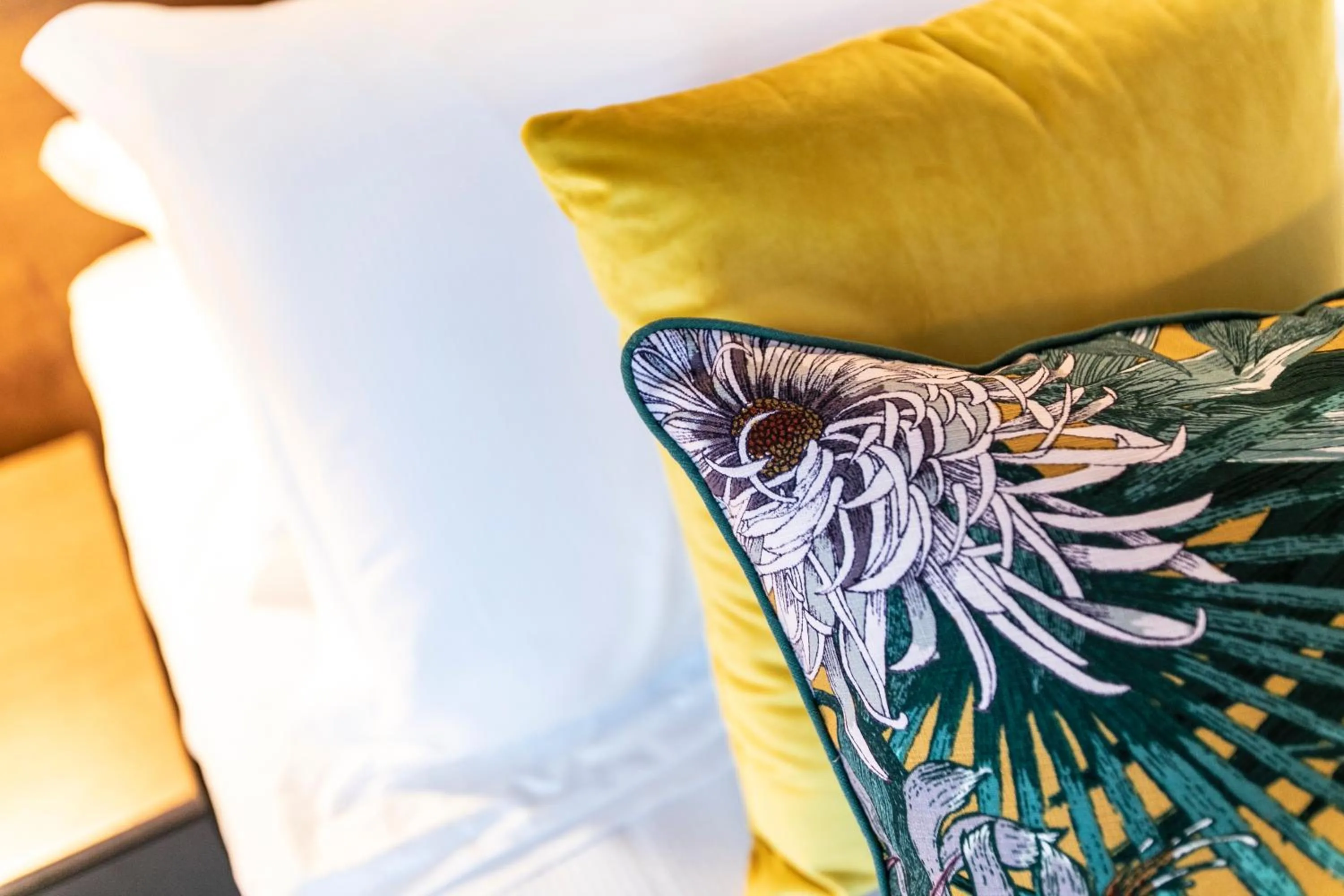 Bed in Palazzo Sovrana Serviced Luxury Apartments