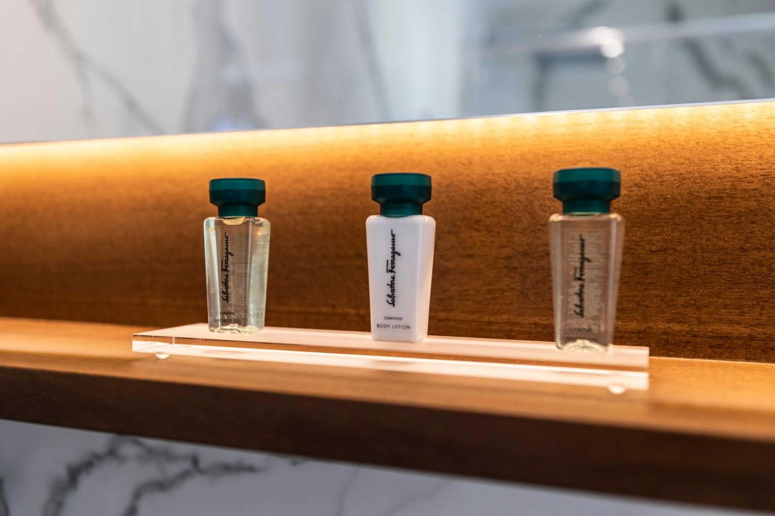 Bathroom in Palazzo Sovrana Serviced Luxury Apartments