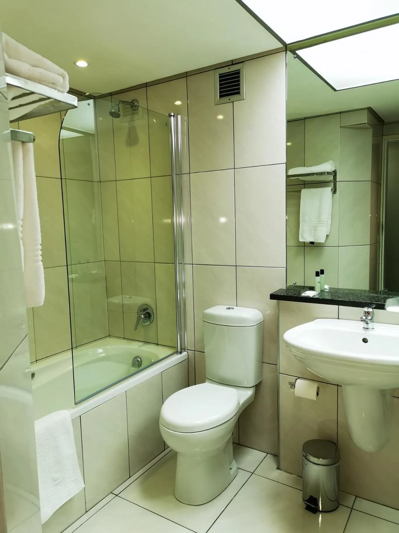 Bathroom in African Sky Newcastle Inn