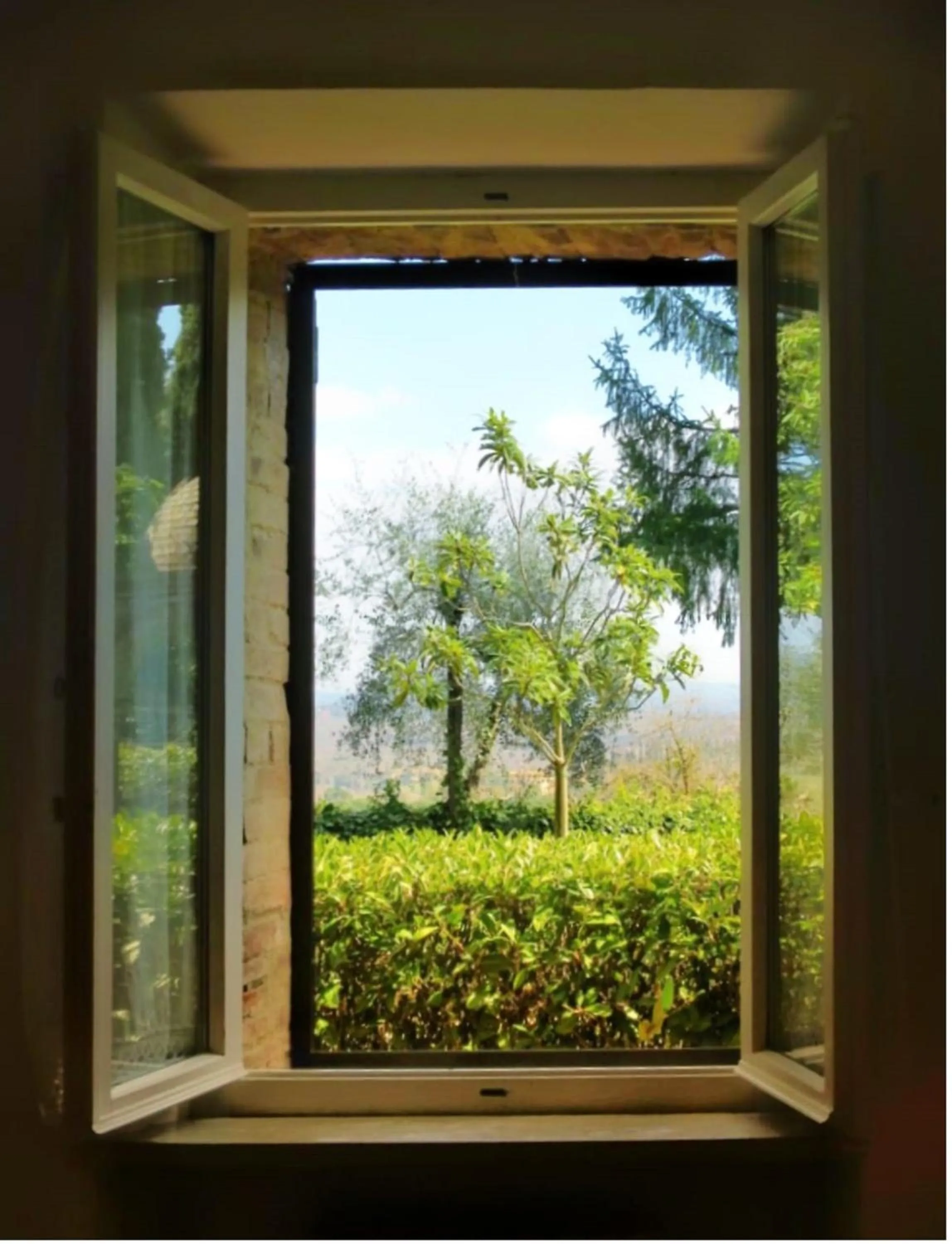 Garden view in CasaLeTolfe Residence