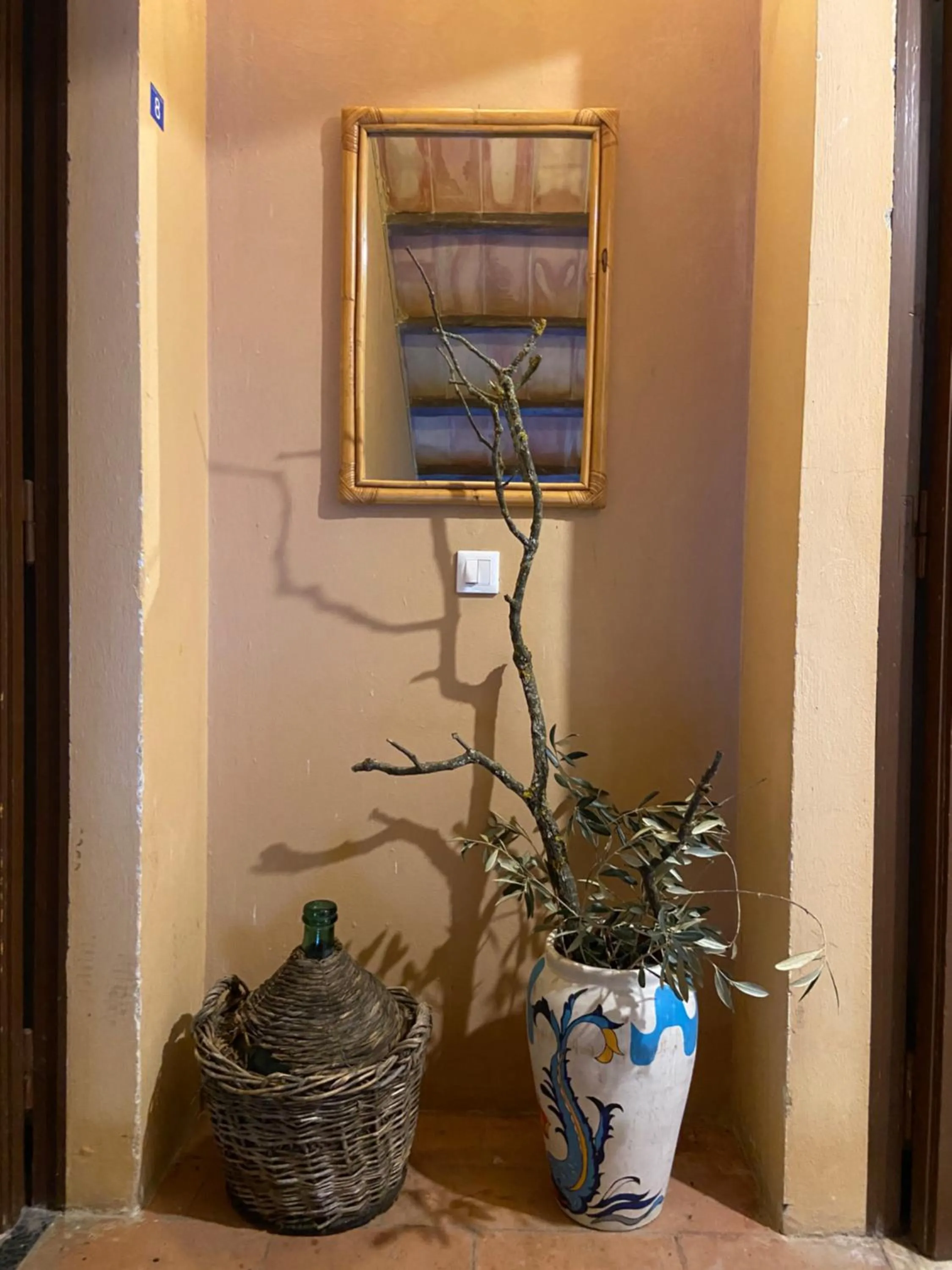 Facade/entrance in CasaLeTolfe Residence