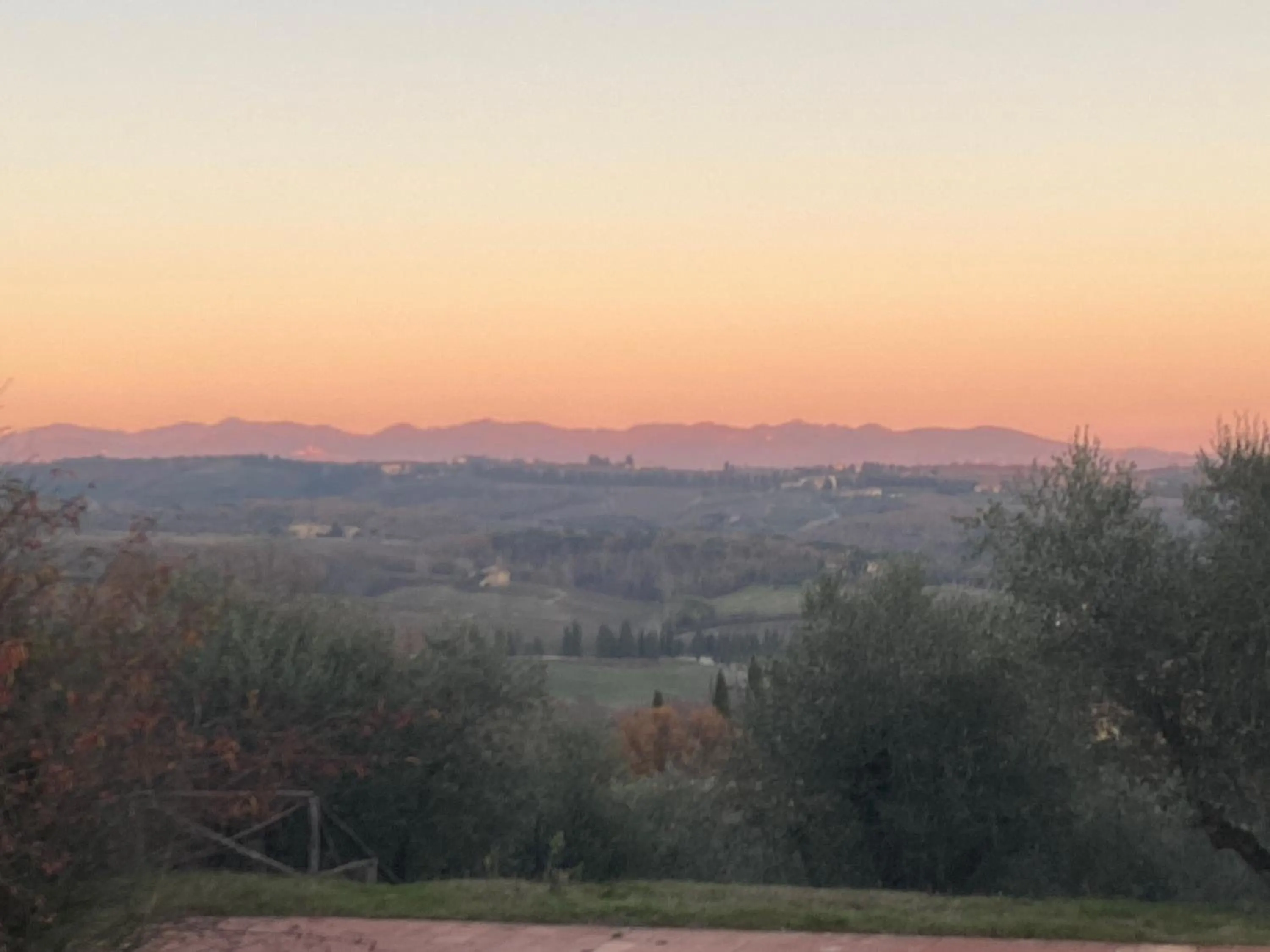 Natural landscape in CasaLeTolfe Residence