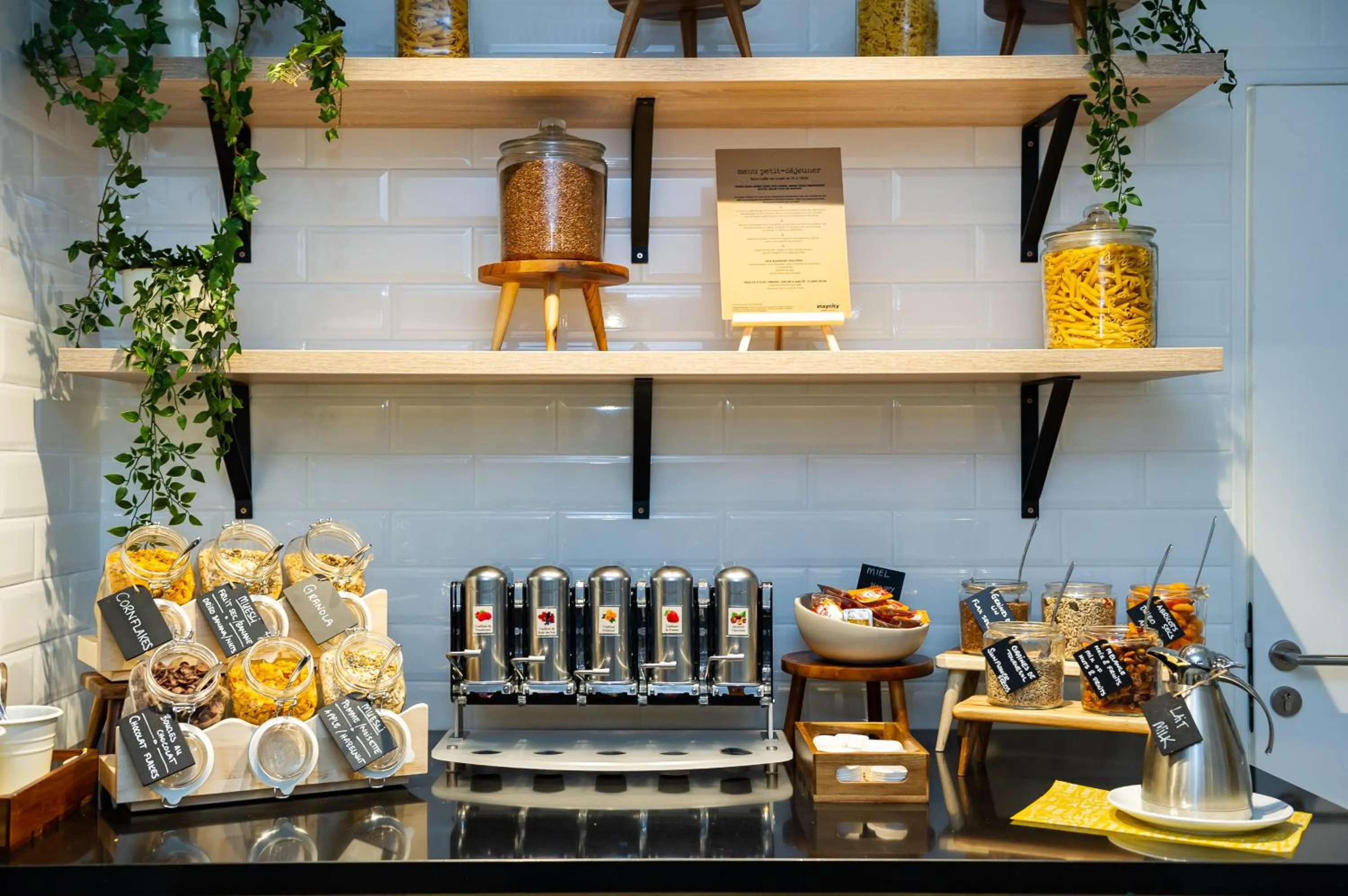 Buffet breakfast in Staycity Aparthotels near Disneyland Paris