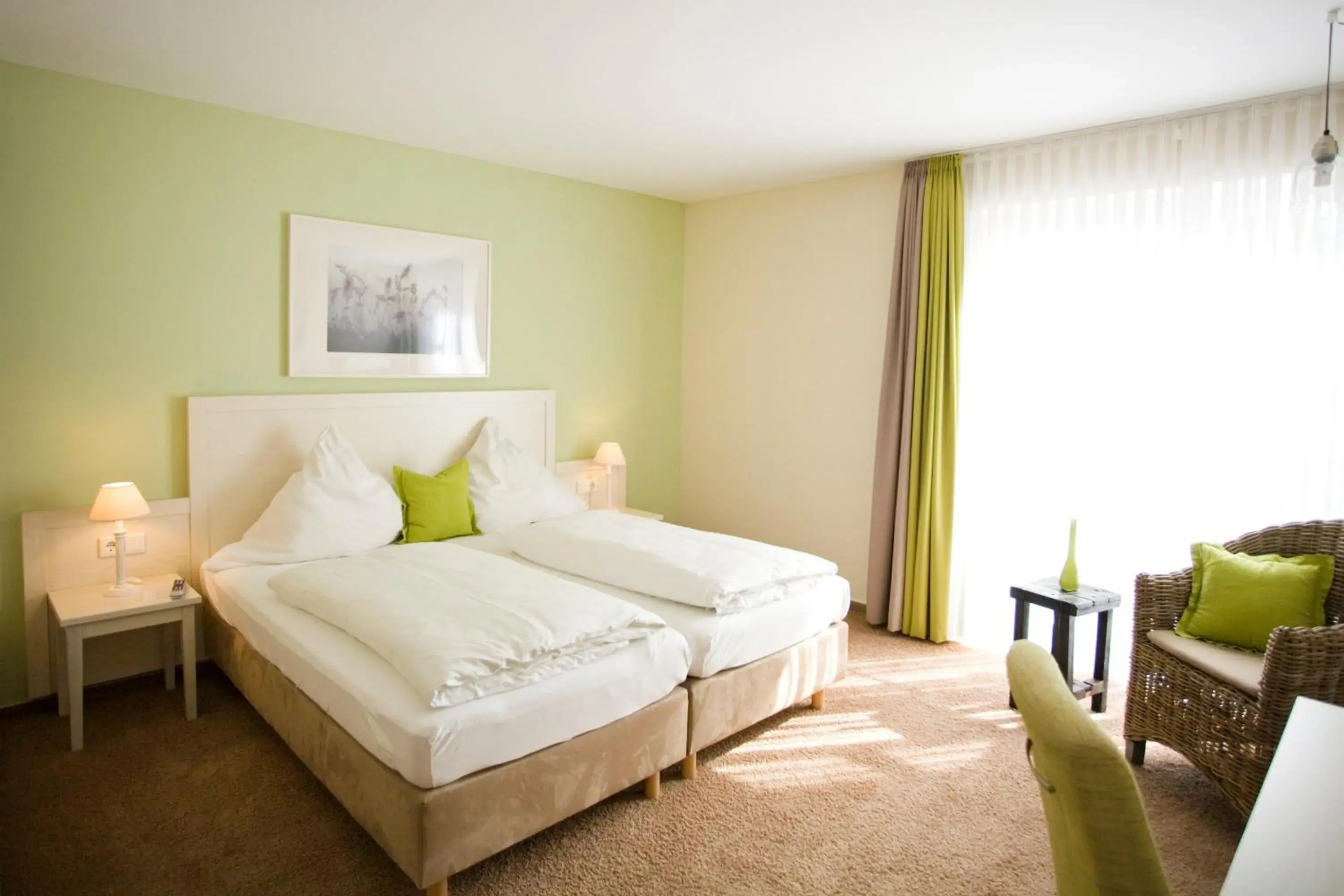 Comfort Double Room with Terrace in Paulsen's Landhotel und Restaurant Comfort Double Room with Terrace in Paulsen's Landhotel und Restaurant