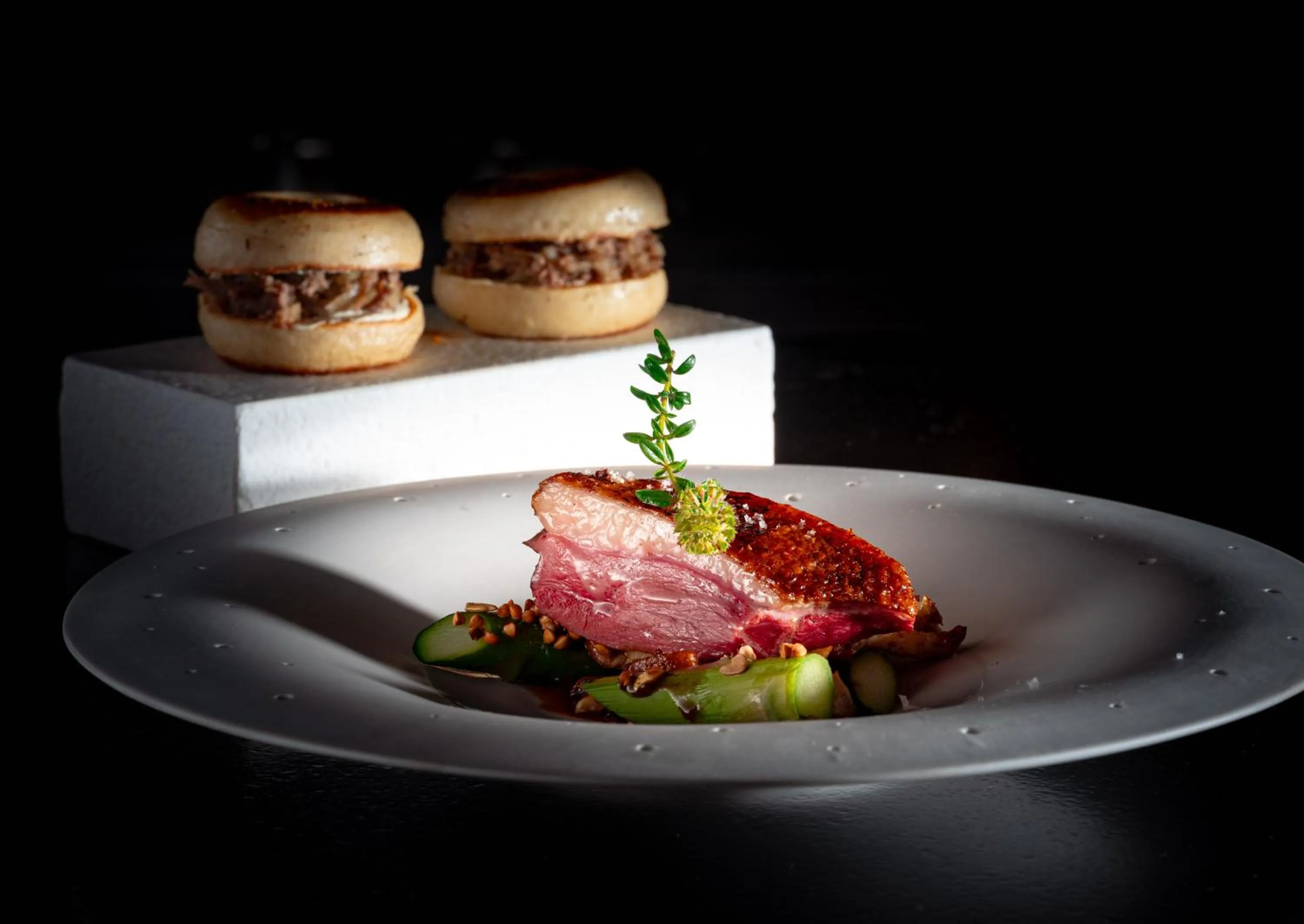 Restaurant/places to eat in Le Monastère de Saint Mont Hôtel & Spa