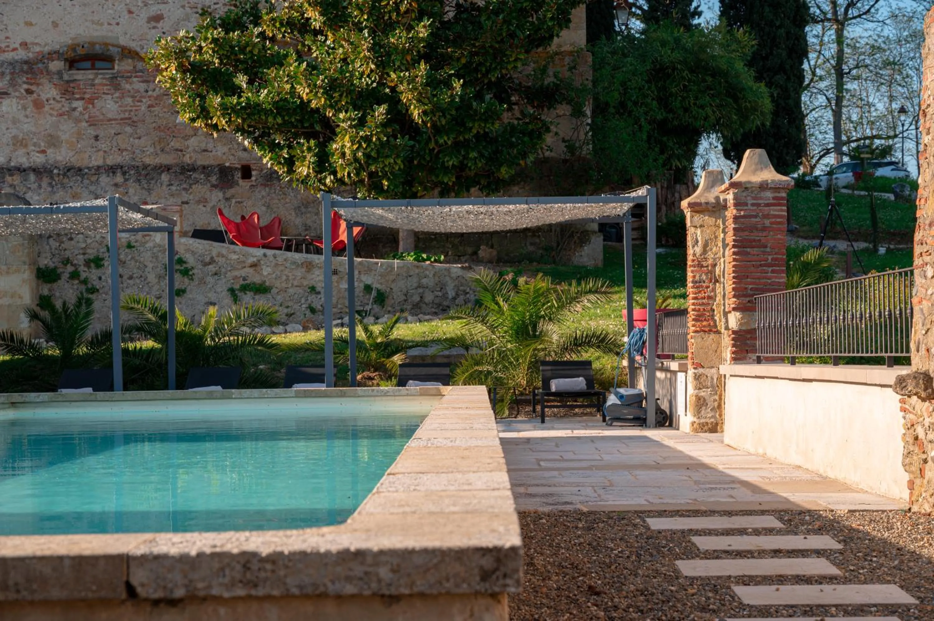 Swimming pool in Le Monastère de Saint Mont Hôtel & Spa