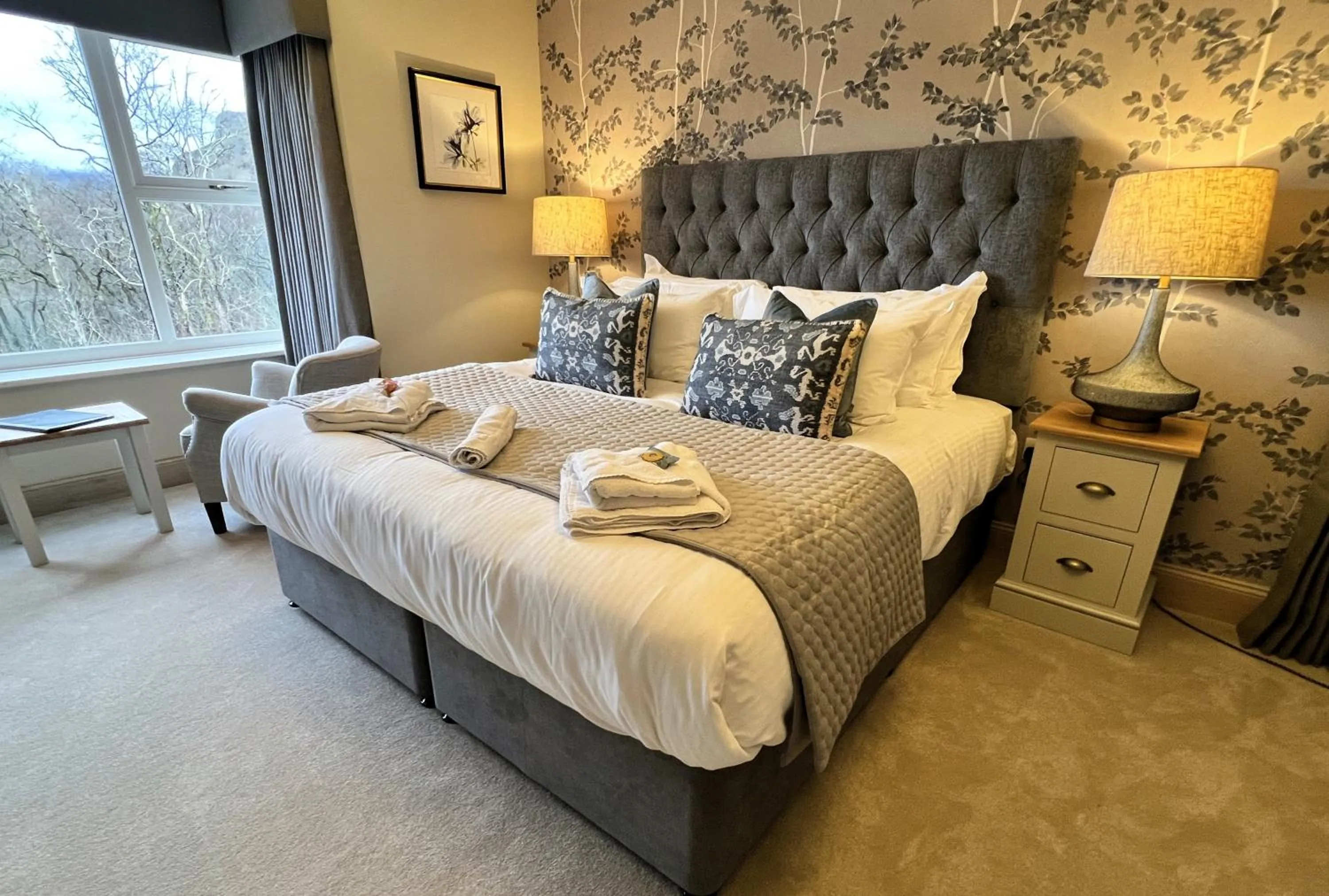 Bed in The Mary Mount Hotel