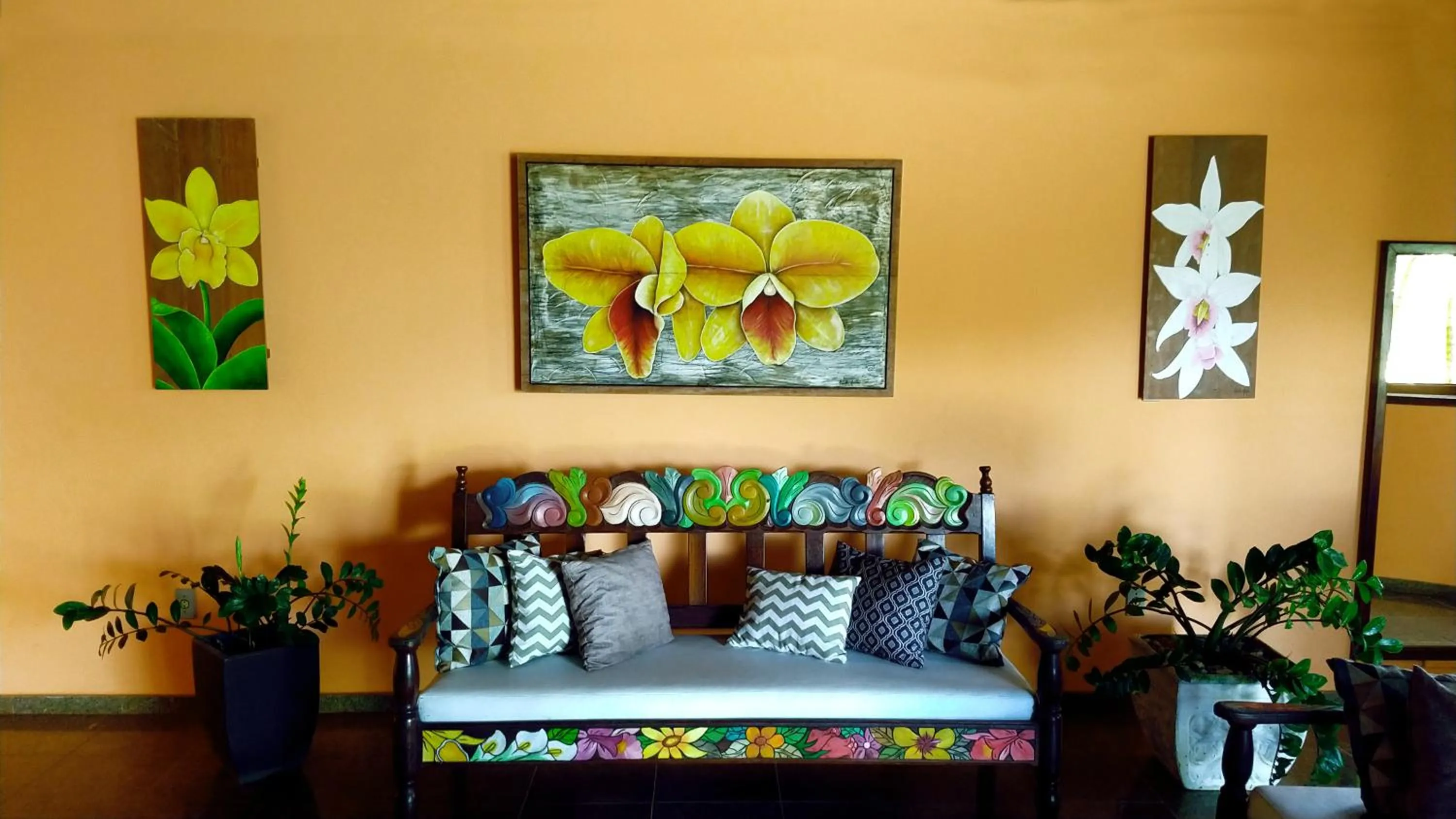 Lobby or reception in Quiriri Park Hotel