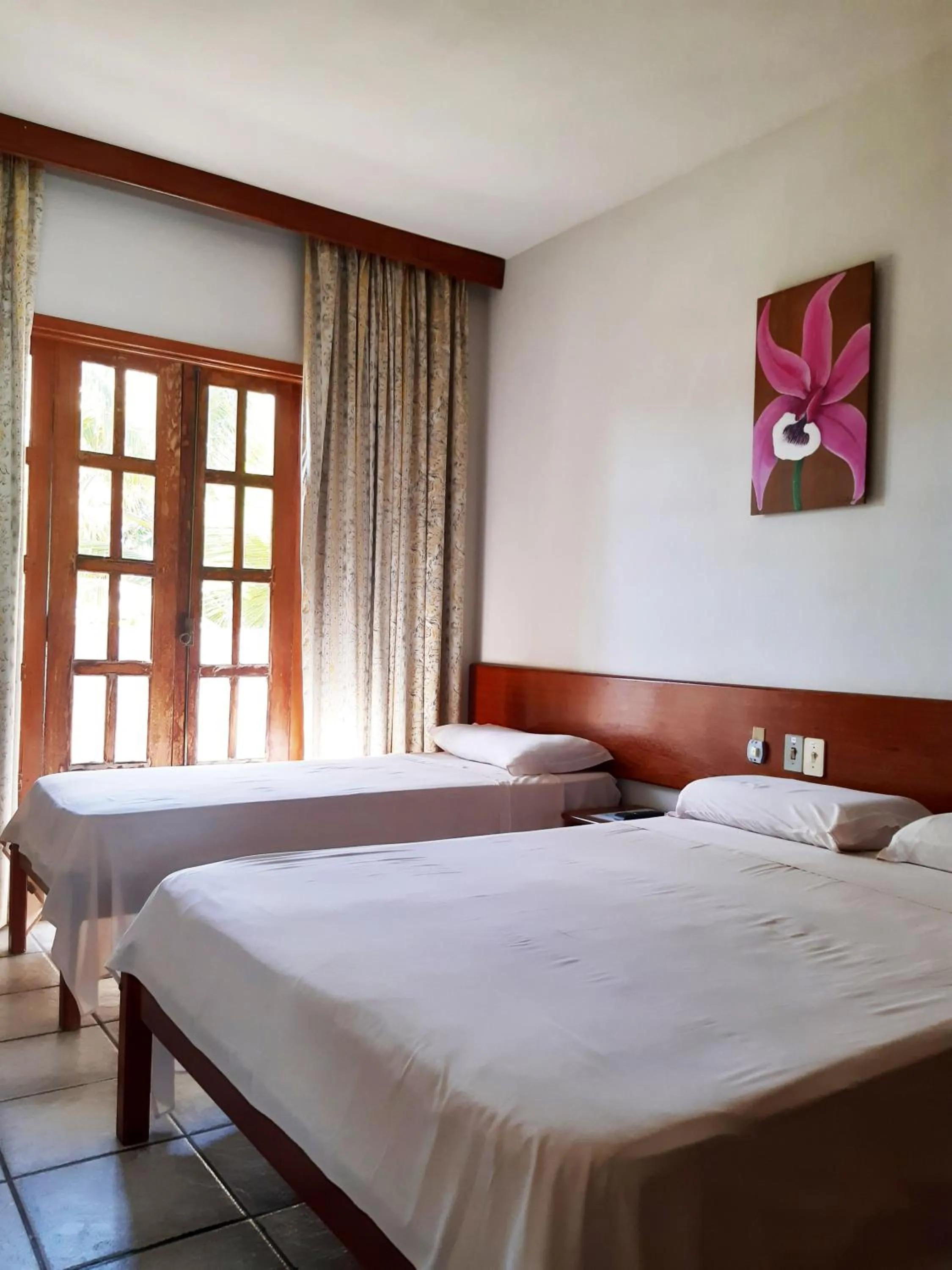 Bed in Quiriri Park Hotel