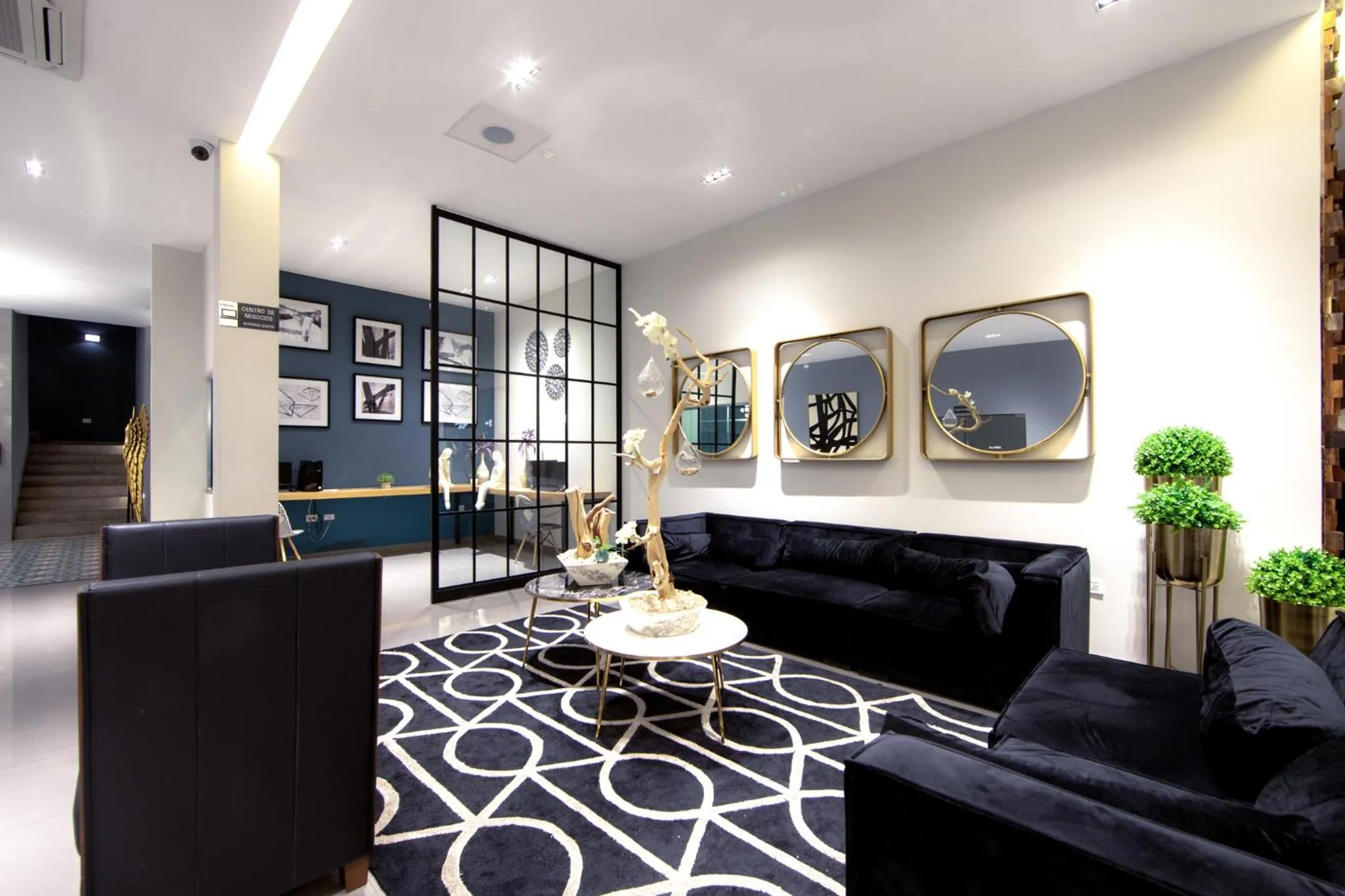 Lobby or reception in InHouse Hotel Culiacán