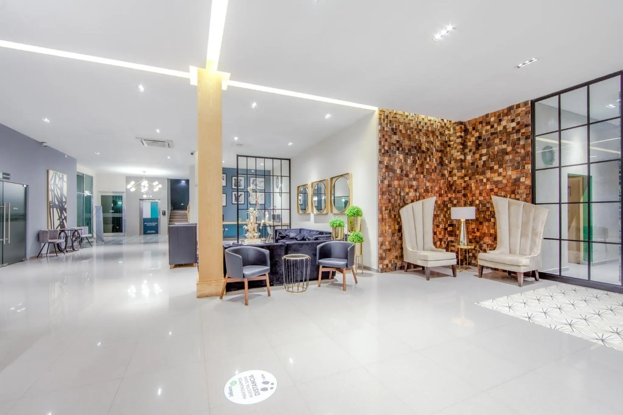 Lobby or reception in InHouse Hotel Culiacán