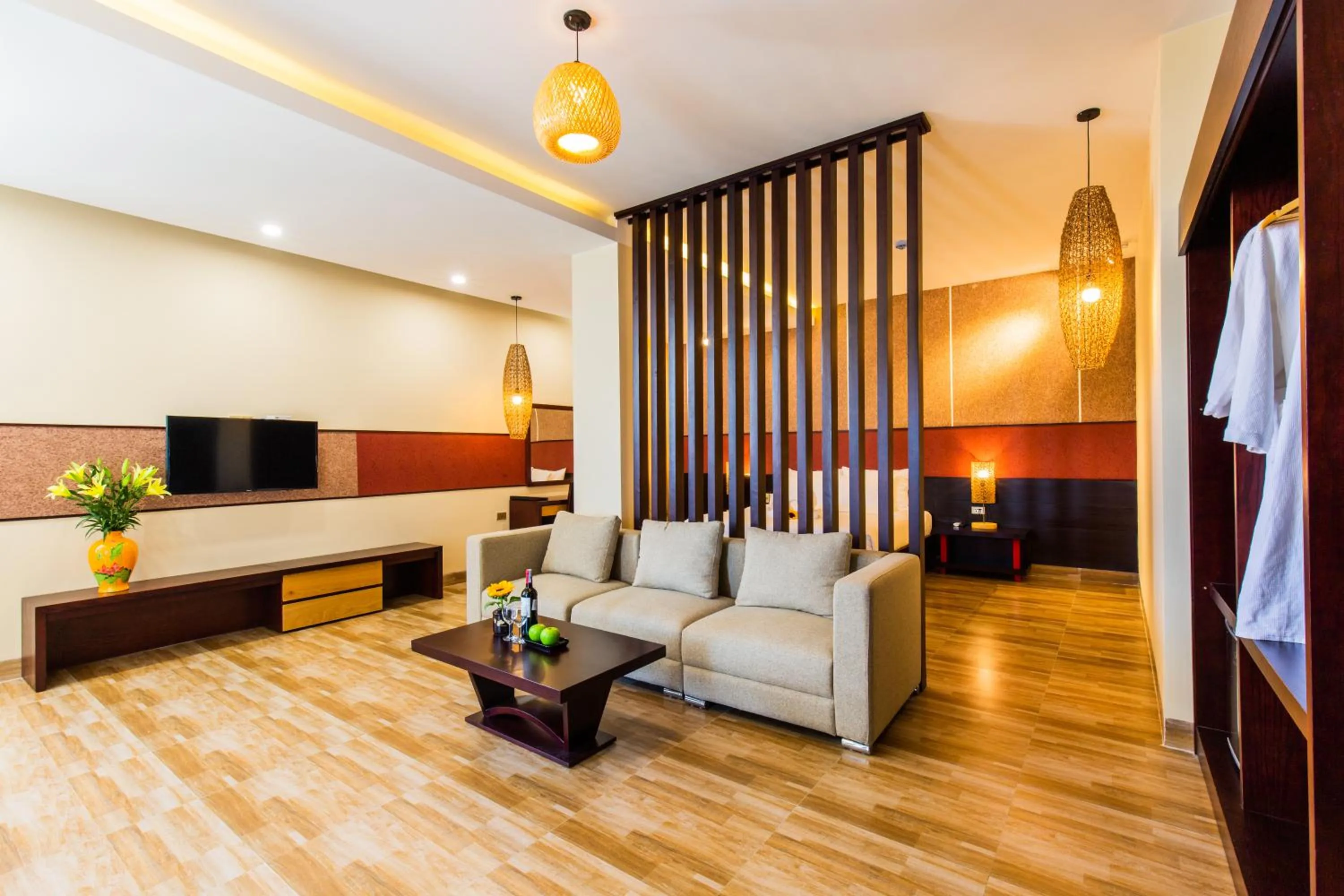 Living room in Hamya Hotsprings and Resort